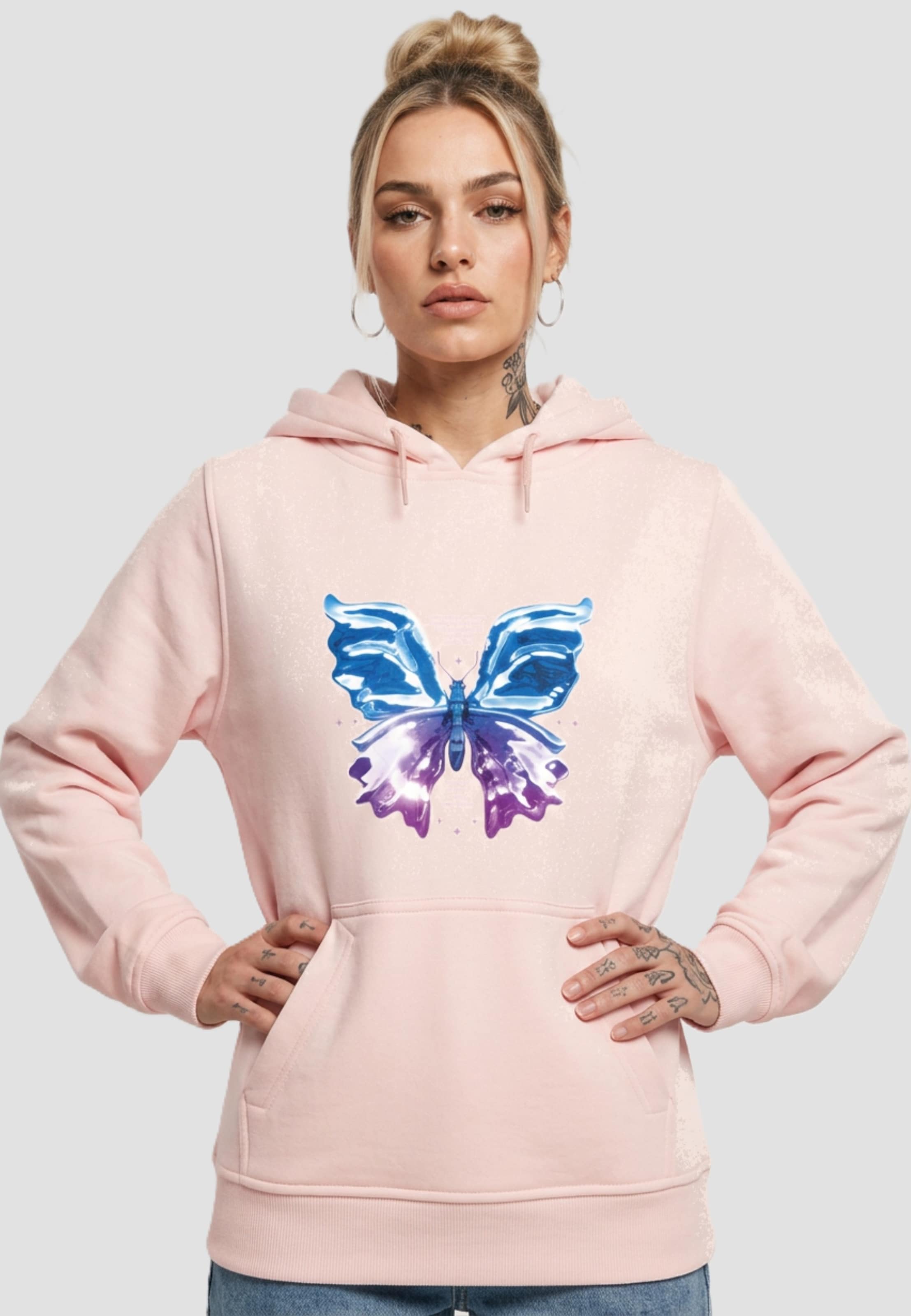 Miss Tee Chromed Butterfly Hoody
