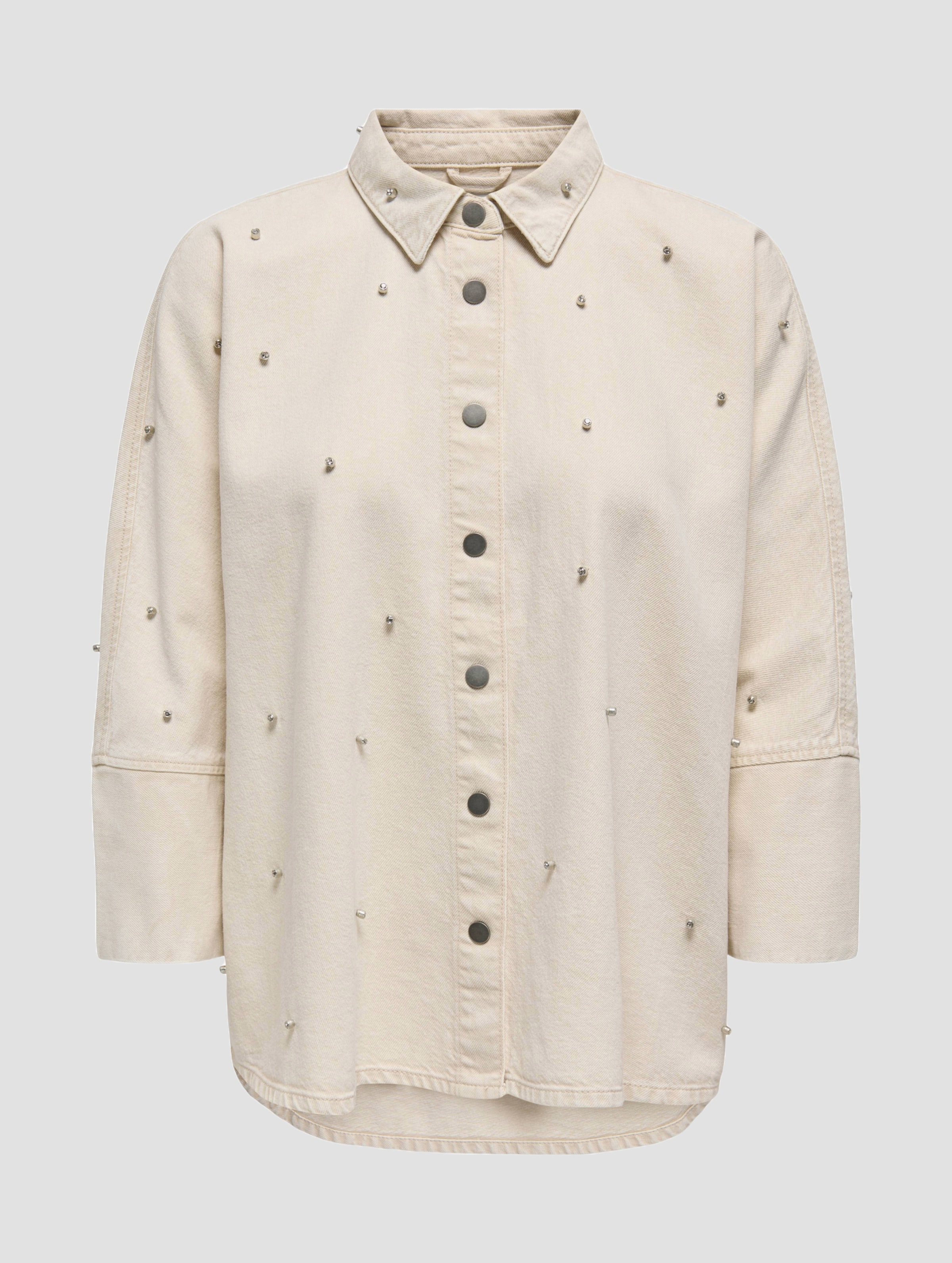 Only Grace Rhinestone Col Hemd