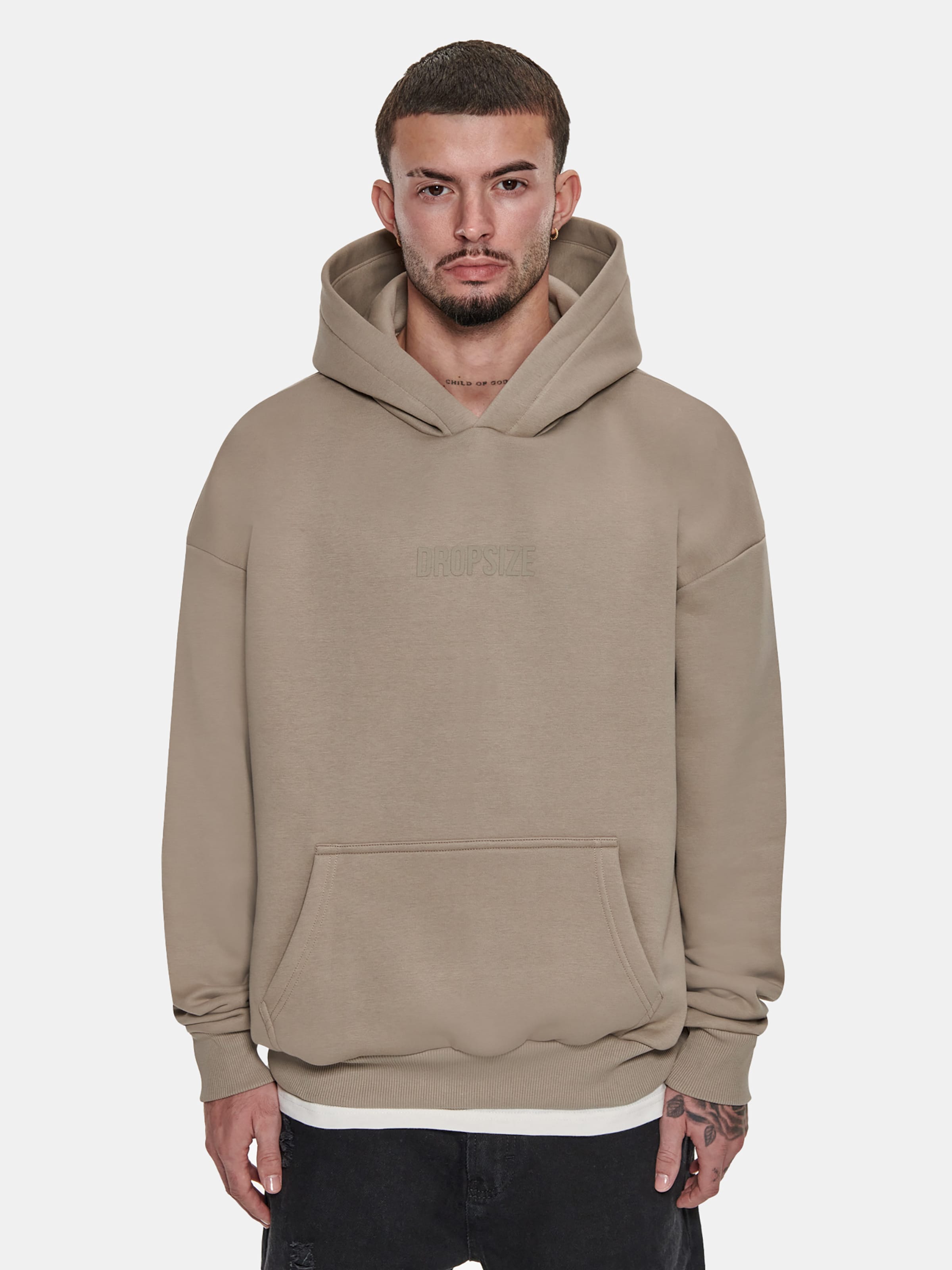 Dropsize Heavy Oversize Center HD Hoodie