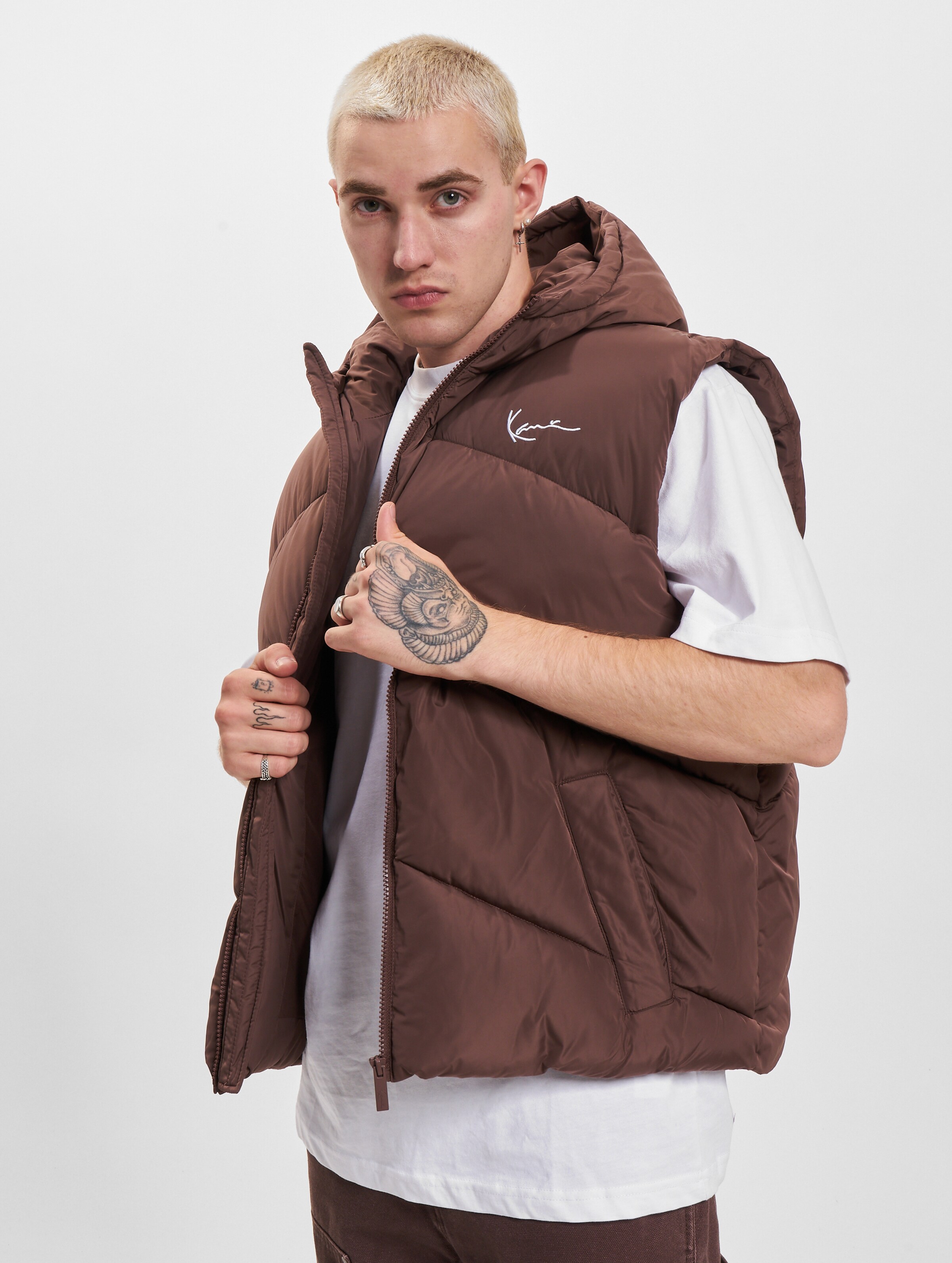 Karl Kani Chest Signature Puffer Vest