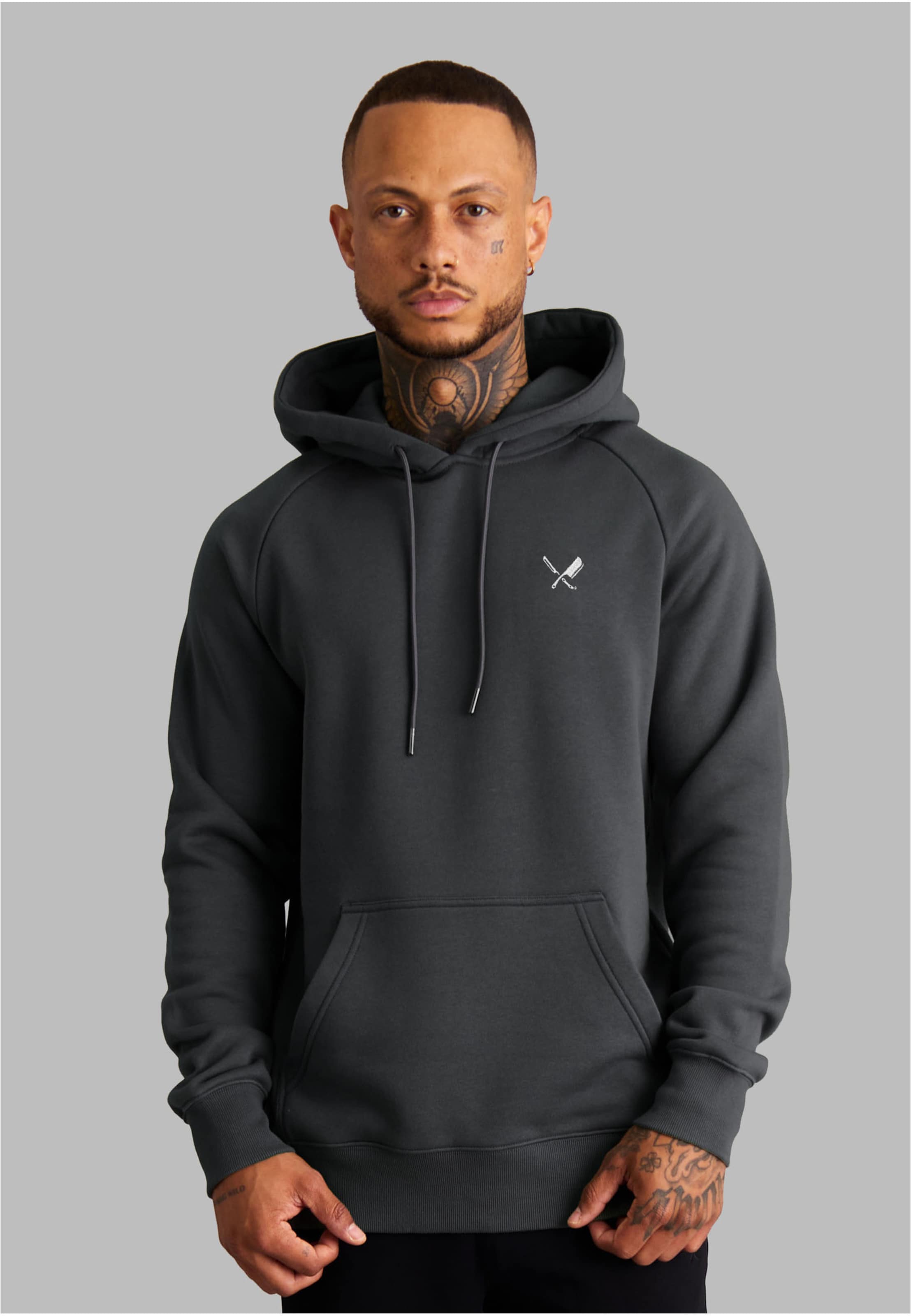 Distorted People Classic Raglan Hoodie