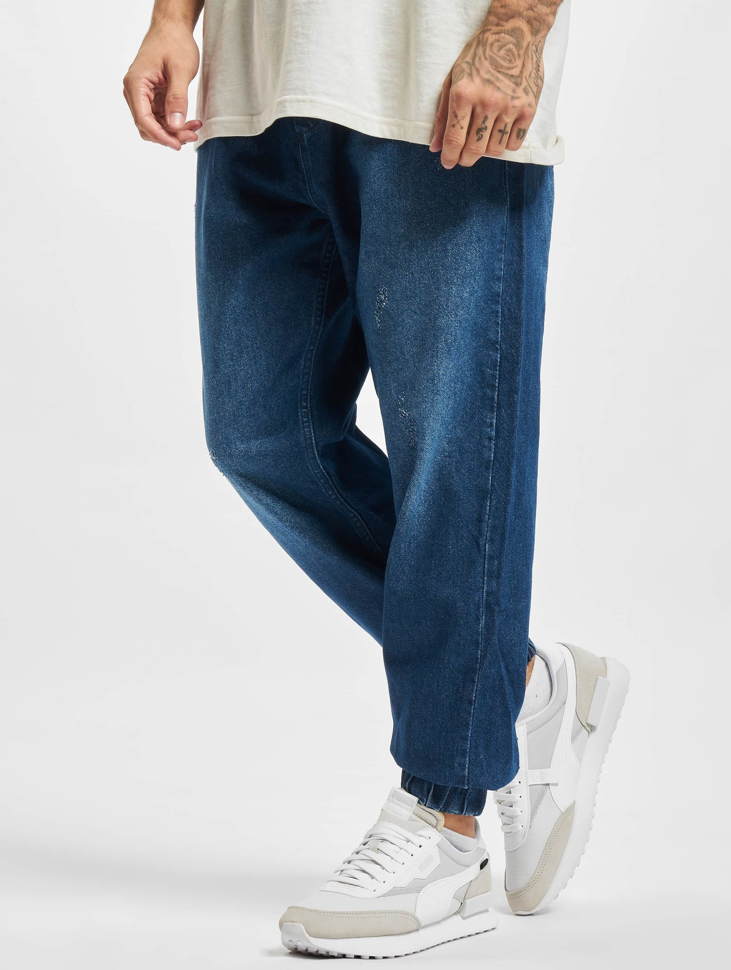 2Y Premium Distressed Balloon Fit Denim