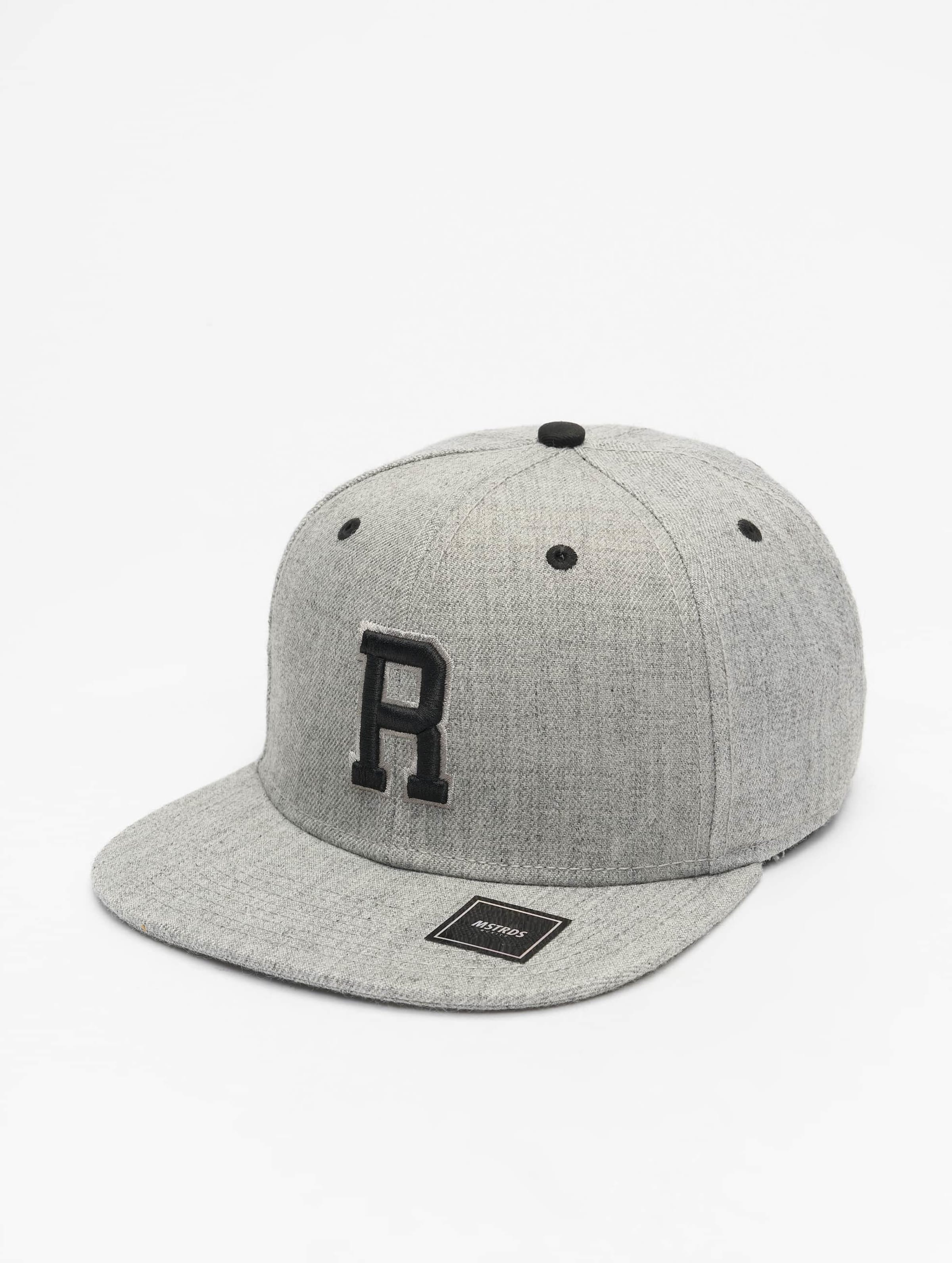 MSTRDS R Letter Snapback Cap