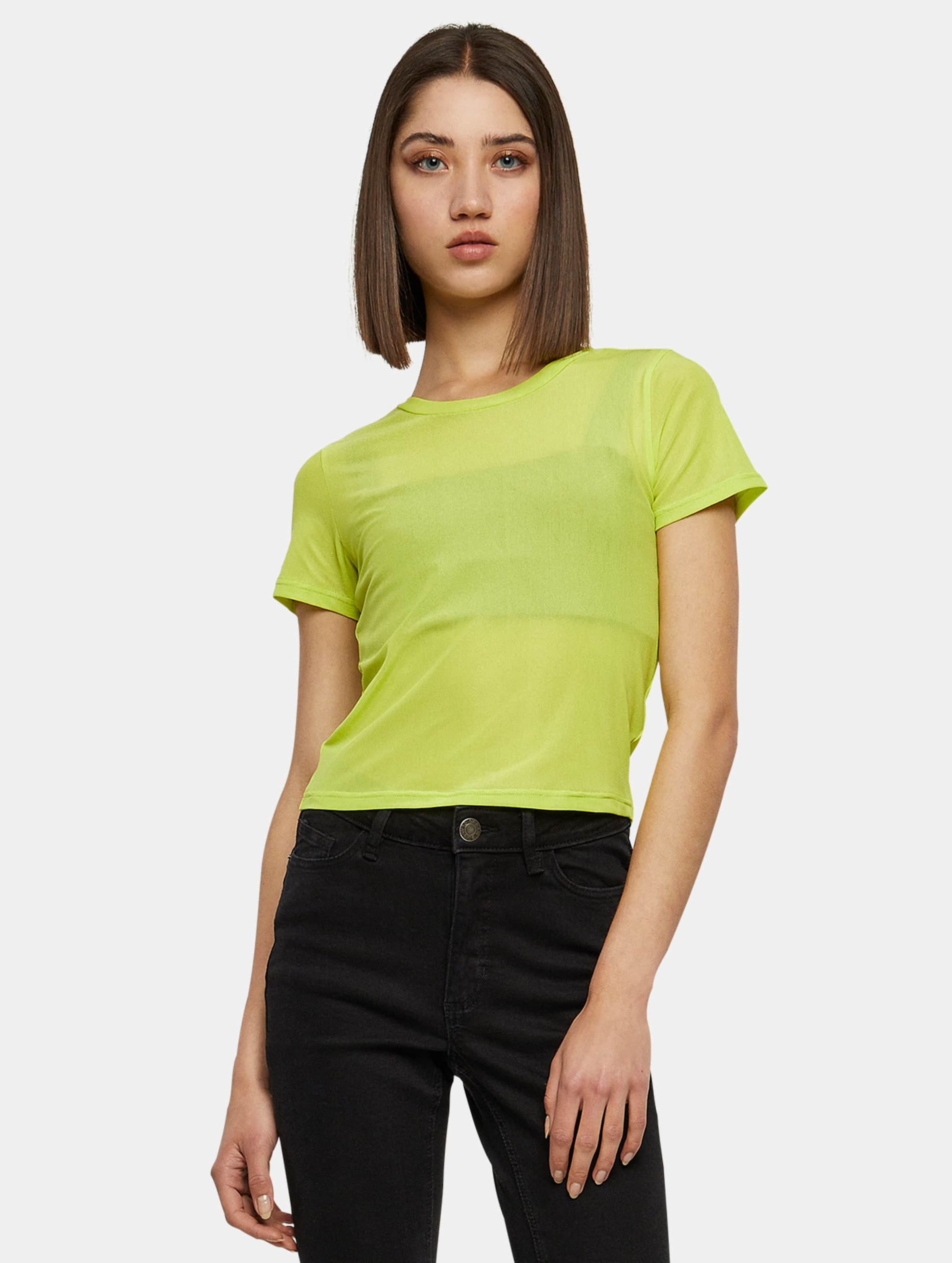 Urban Classics Ladies Short Mesh Tee