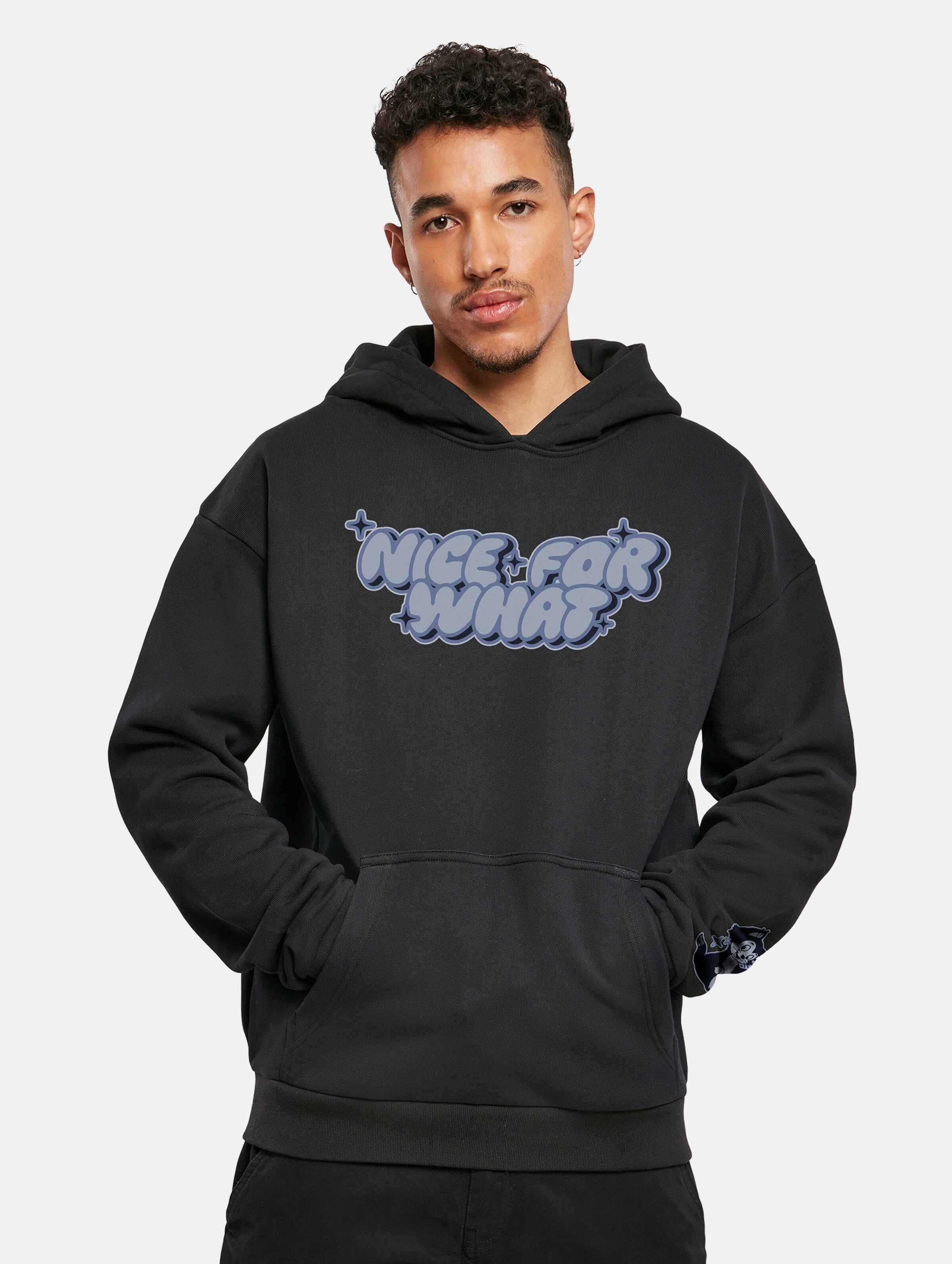 Mister Tee Upscale Nice for what Ultra Heavy Oversize Hoodie