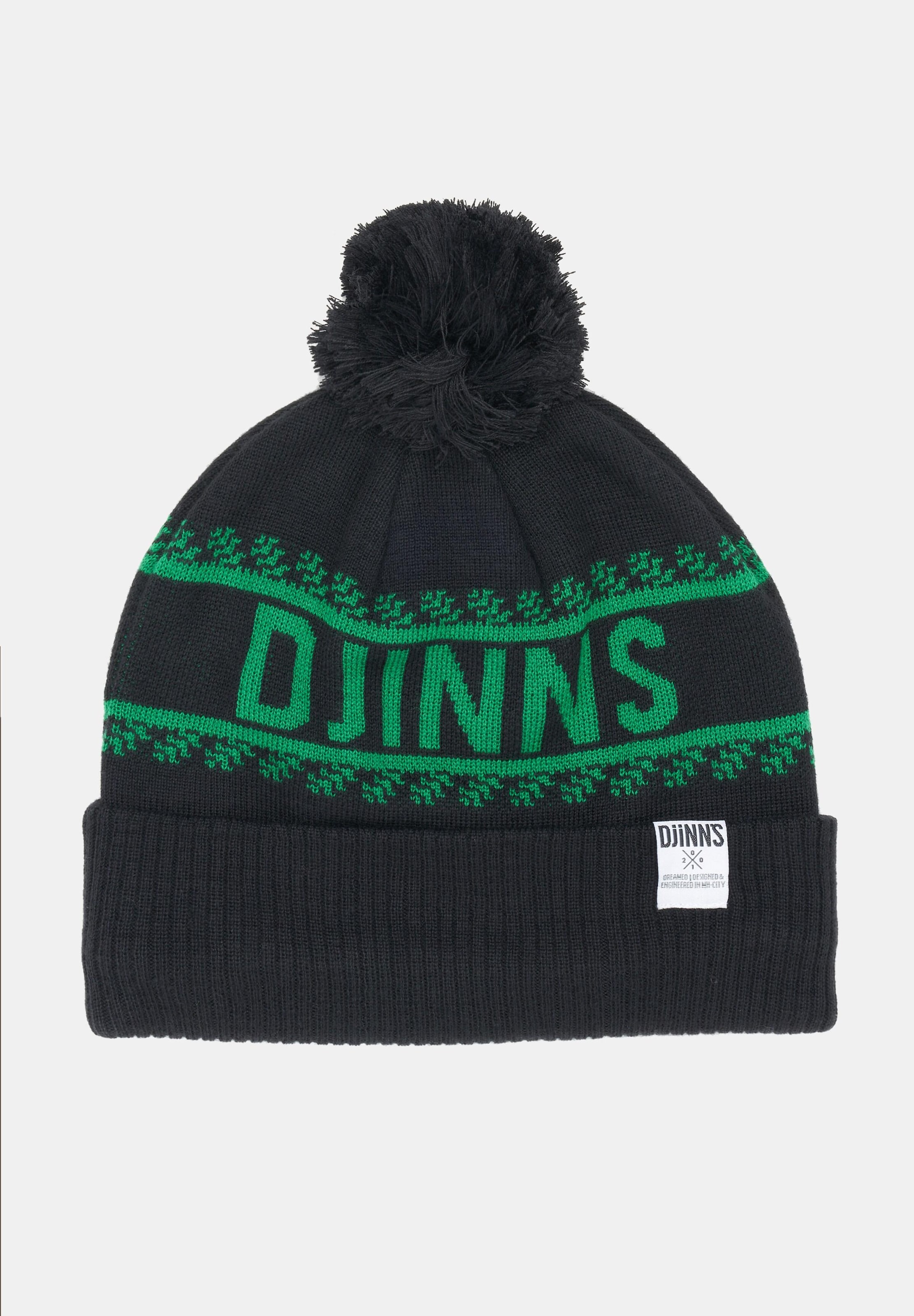 Djinns Bubble Beanie Winter Jacquard