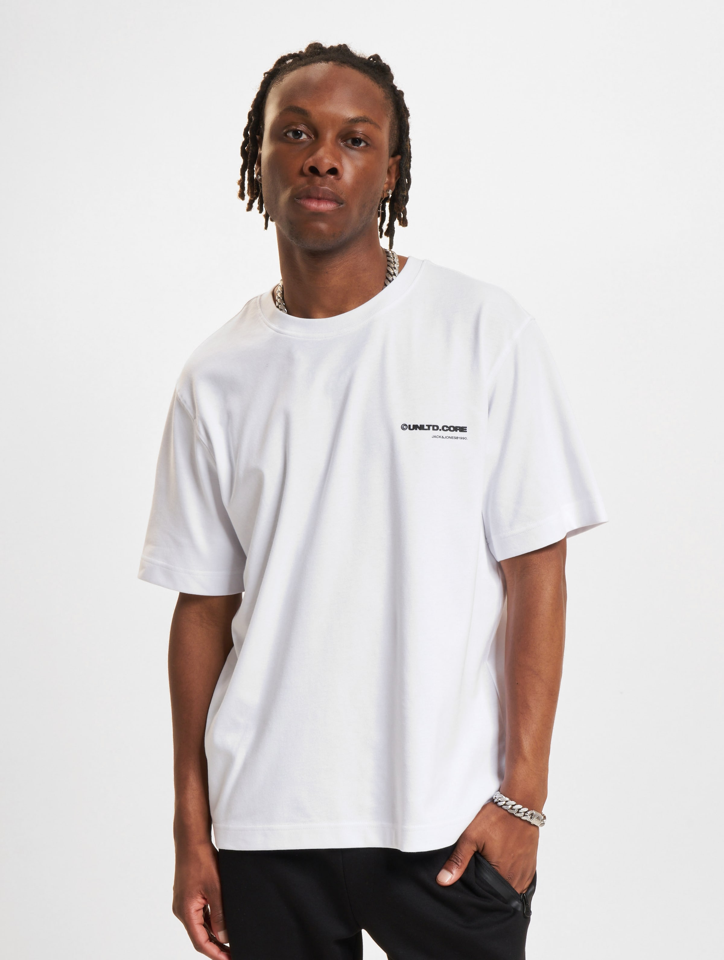 Jack & Jones Aero Print Crew Neck T-Shirt