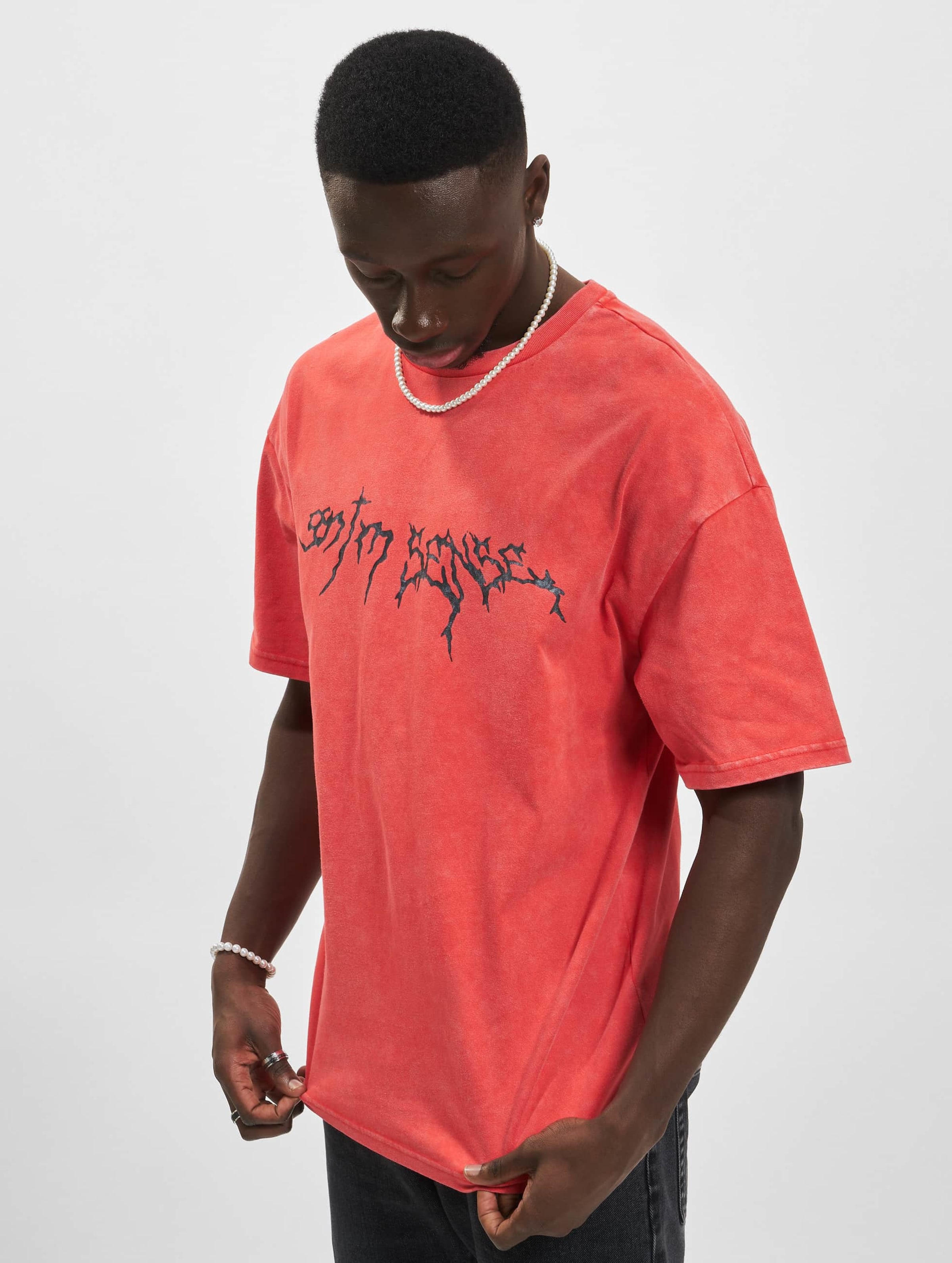 9N1M SENSE Sense Goth T-Shirt Washed
