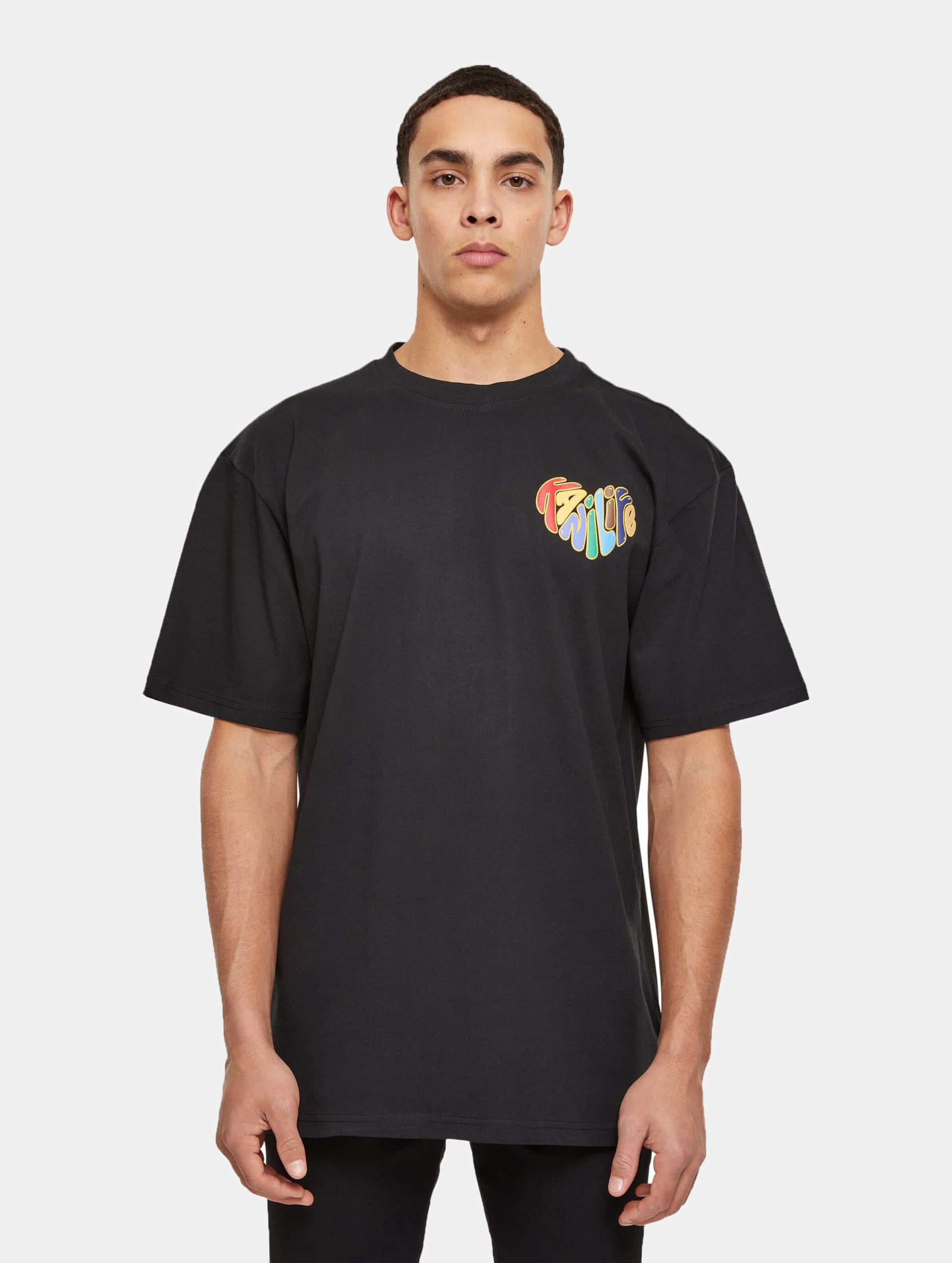 Karl Kani KU231-001-2KK Woven Signature Life Tee