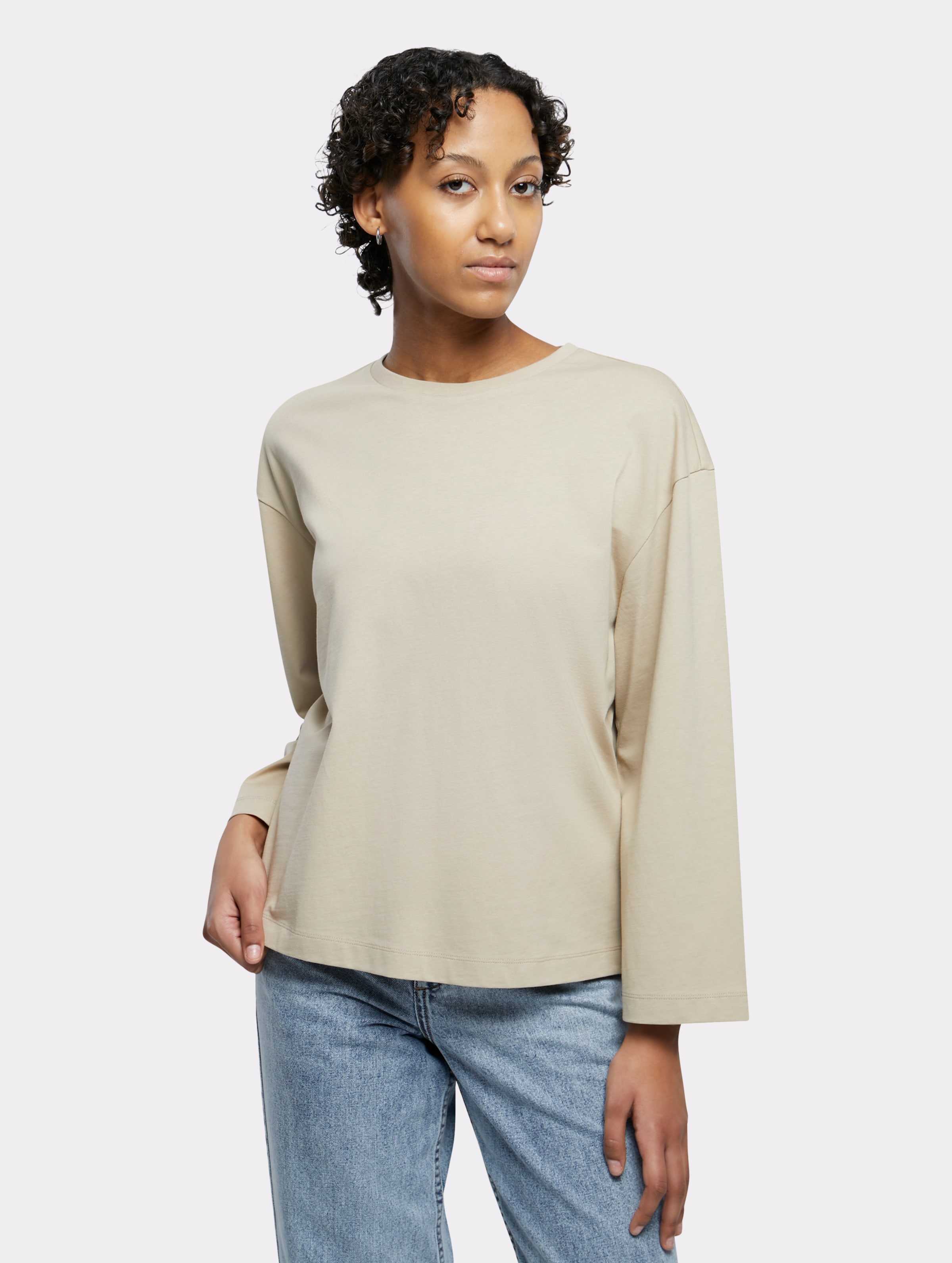 Urban Classics Ladies Organic Oversized Longsleeve