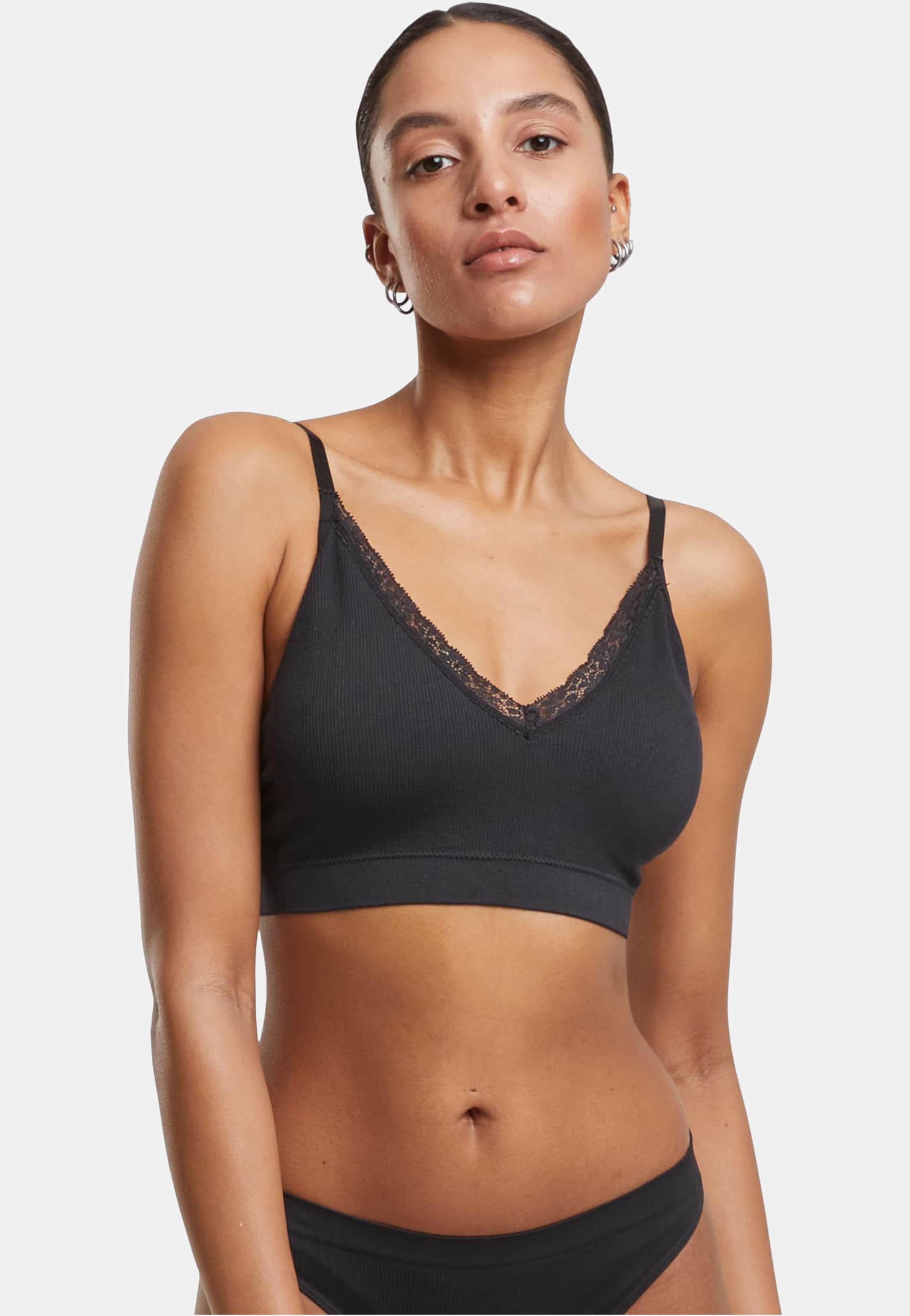 Urban Classics Ladies Padded Rip Bra 2-Pack
