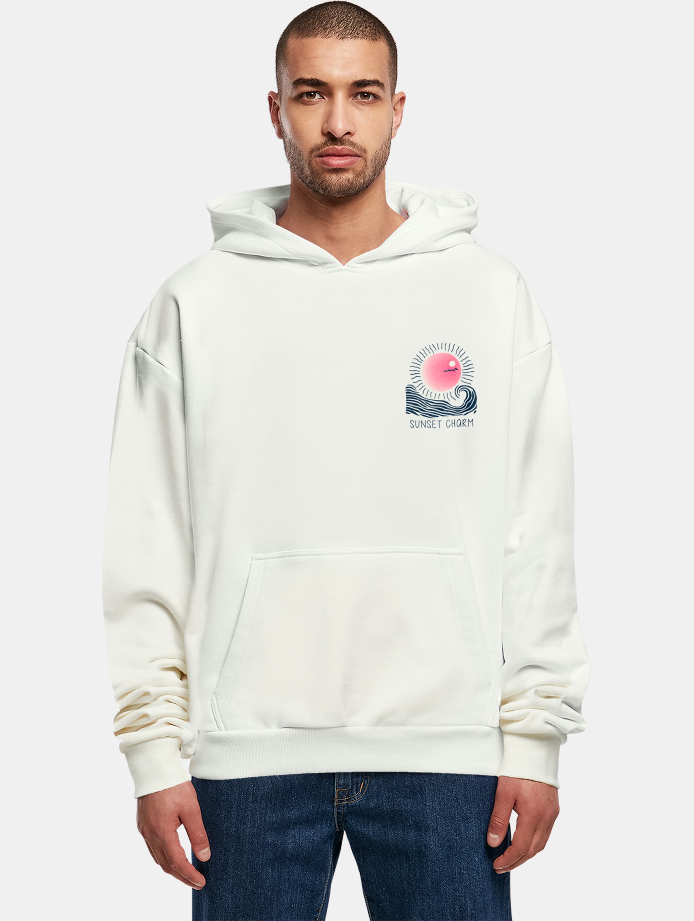 Merchcode Sunset Charm Oversized Hoody