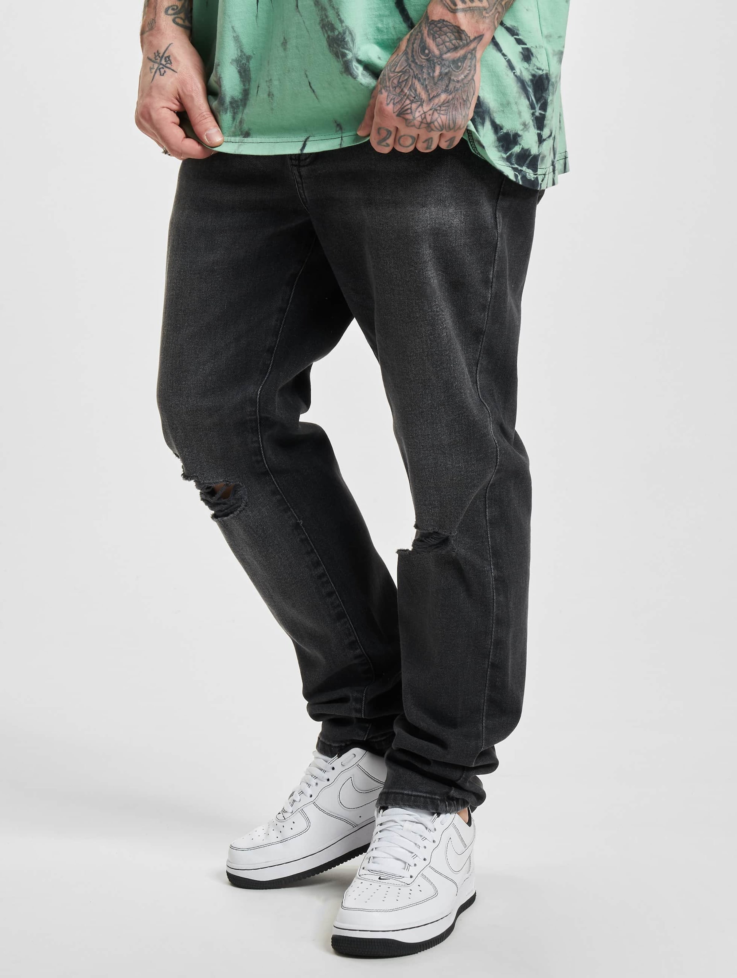 Denim Project DPEssentials Destroy Slim Fit Jeans