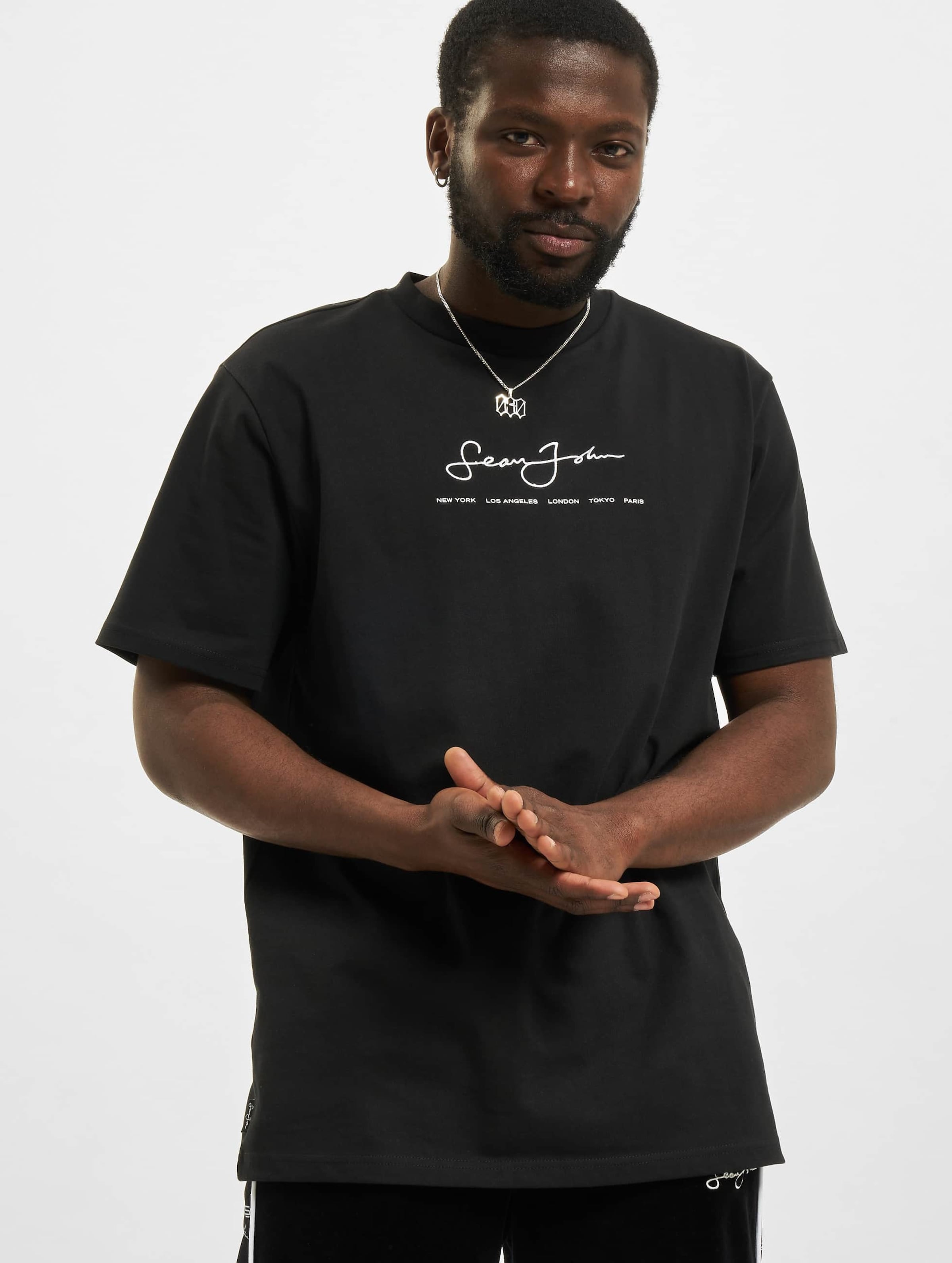 Sean John JM-TE012-001-01 Classic Logo Essential