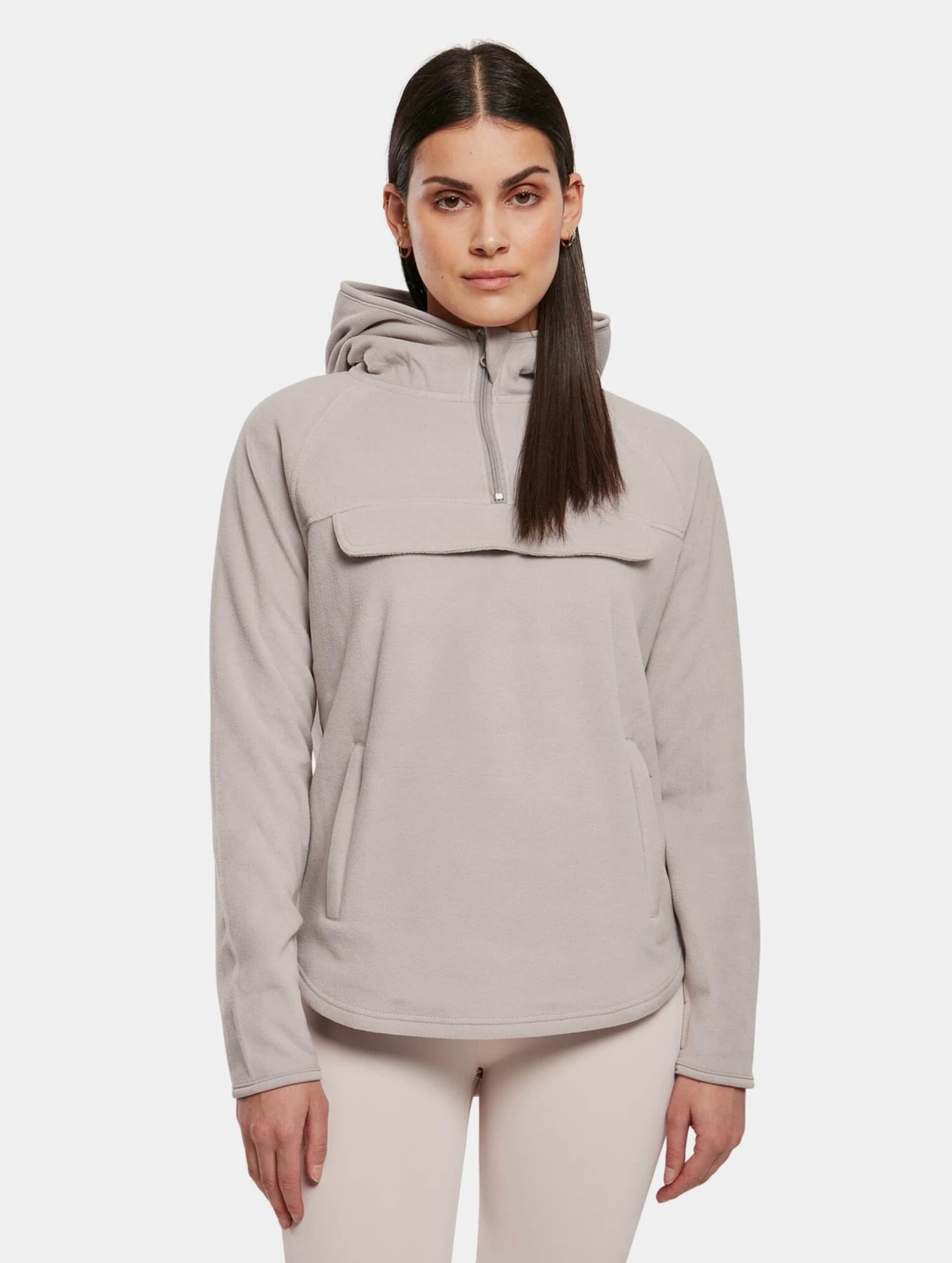 Urban Classics Ladies Polar Fleece Pull Over Hoody