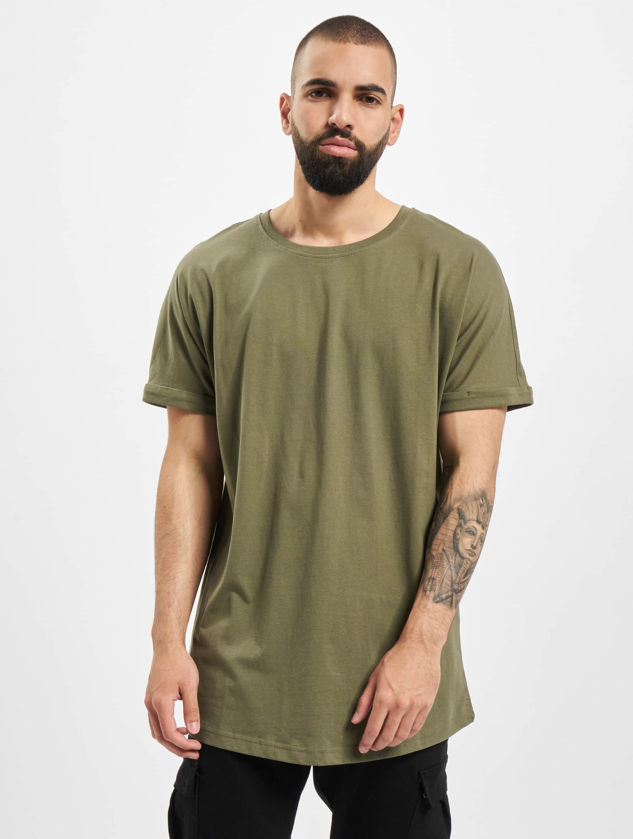 Urban Classics Long Shaped Turnup Tee