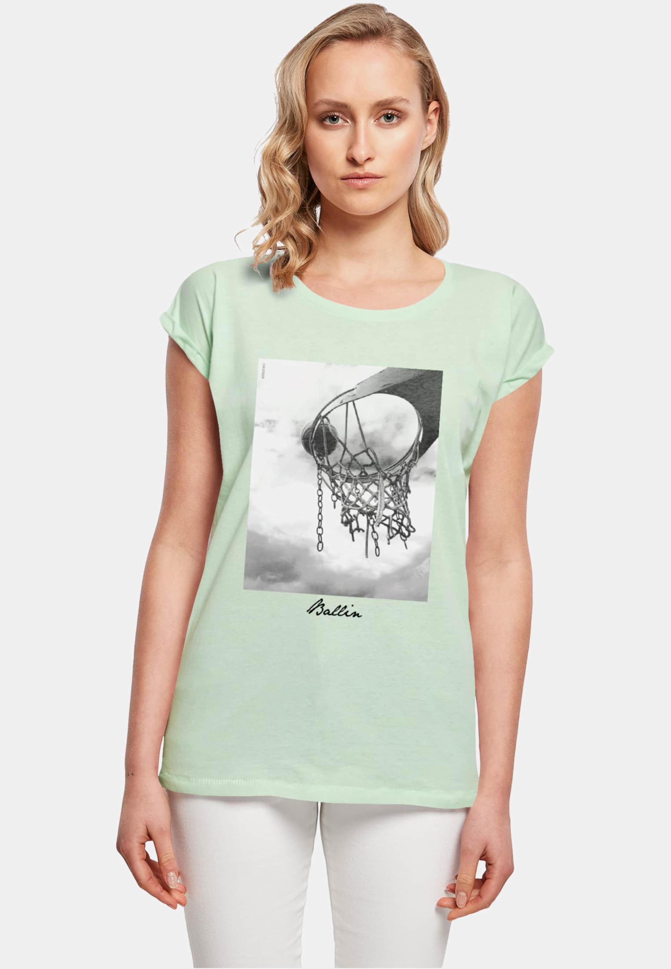 Mister Tee Ladies Ballin 2.0 Extended Shoulder