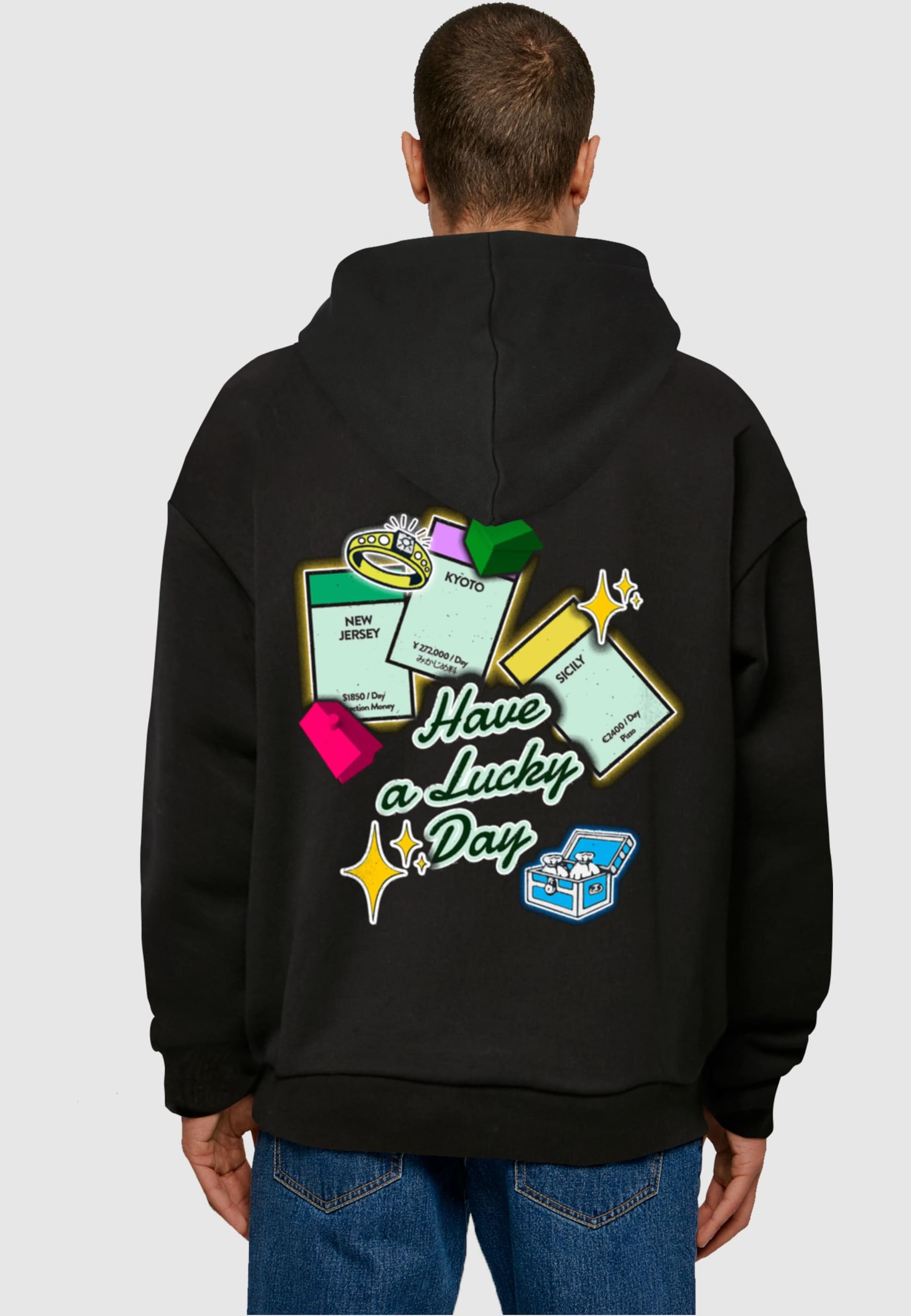 Mister Tee Upscale Intepol Ultraheavy Oversize Hoodie