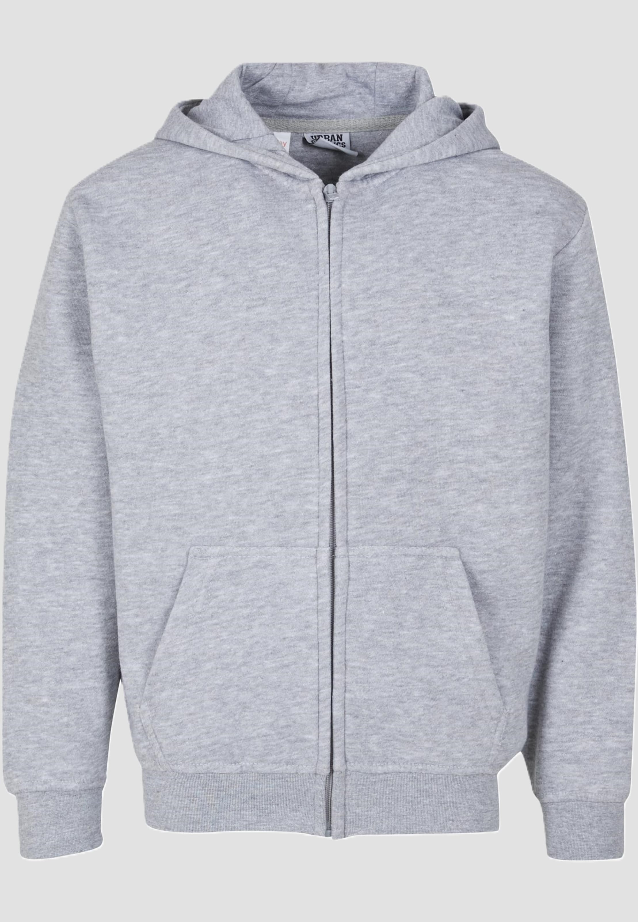 Urban Classics Kids Basic Essential Zip Hoody