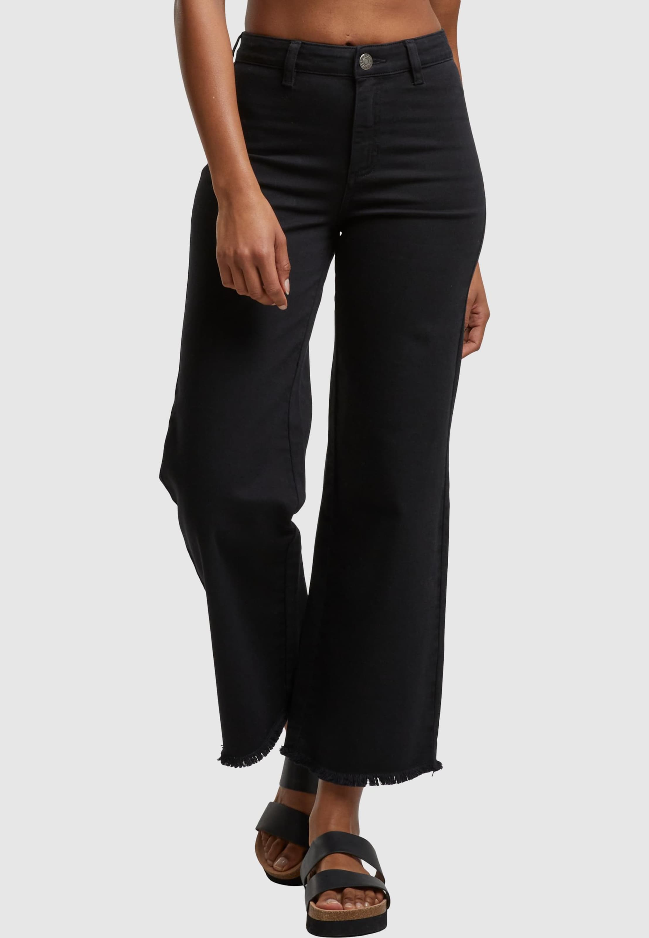 Urban Classics Ladies Relaxed Straight Fit Denim