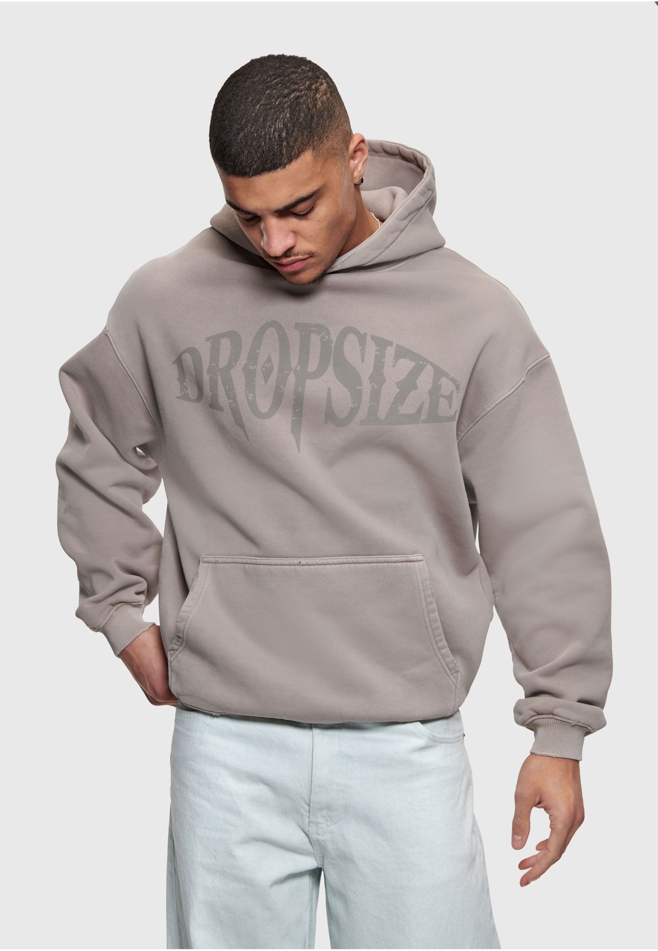 Dropsize EXCLUSIVE EMBROIDERY BOMBER HOODIE