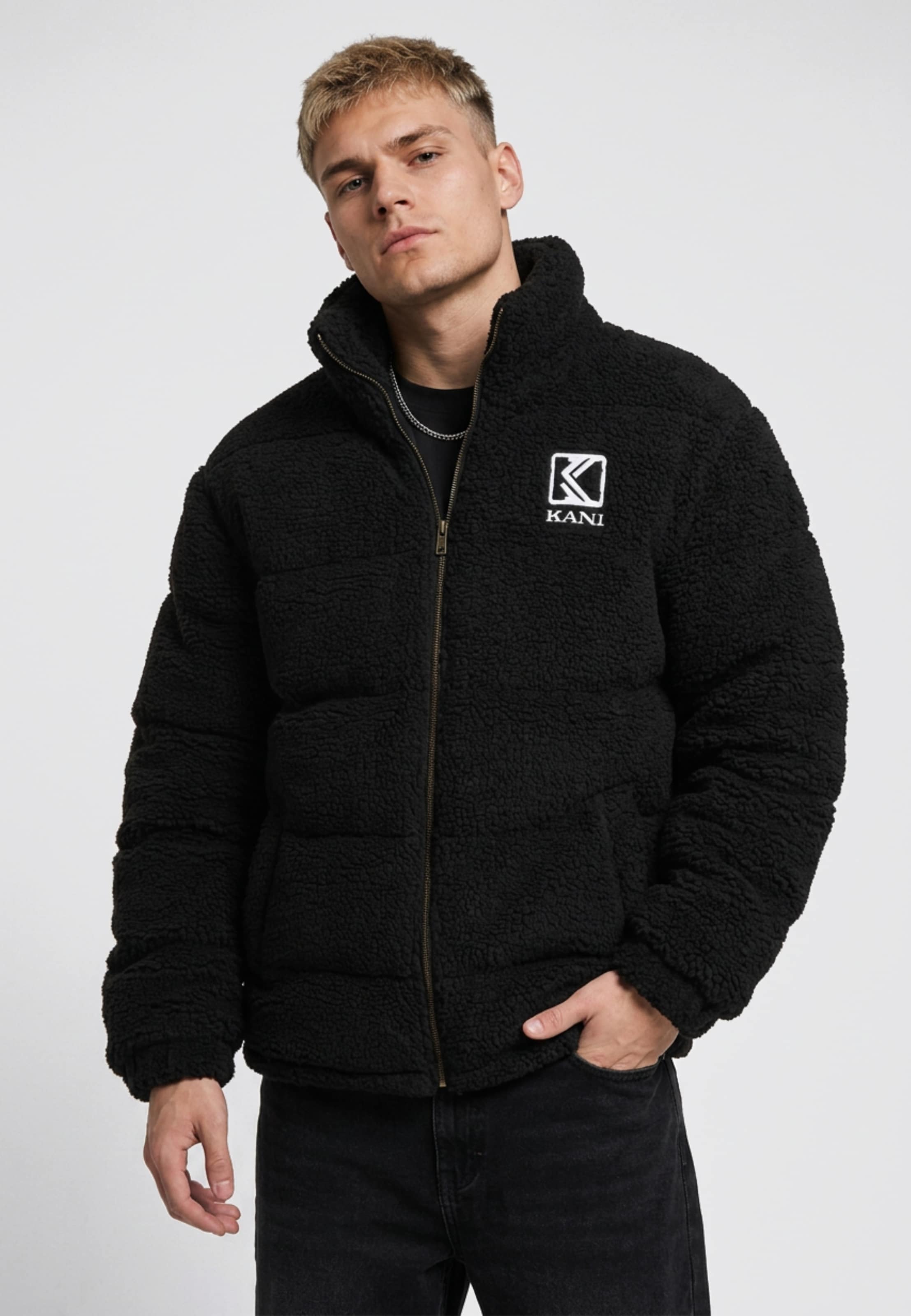 Karl Kani RETRO TEDDY PUFFER JACKET