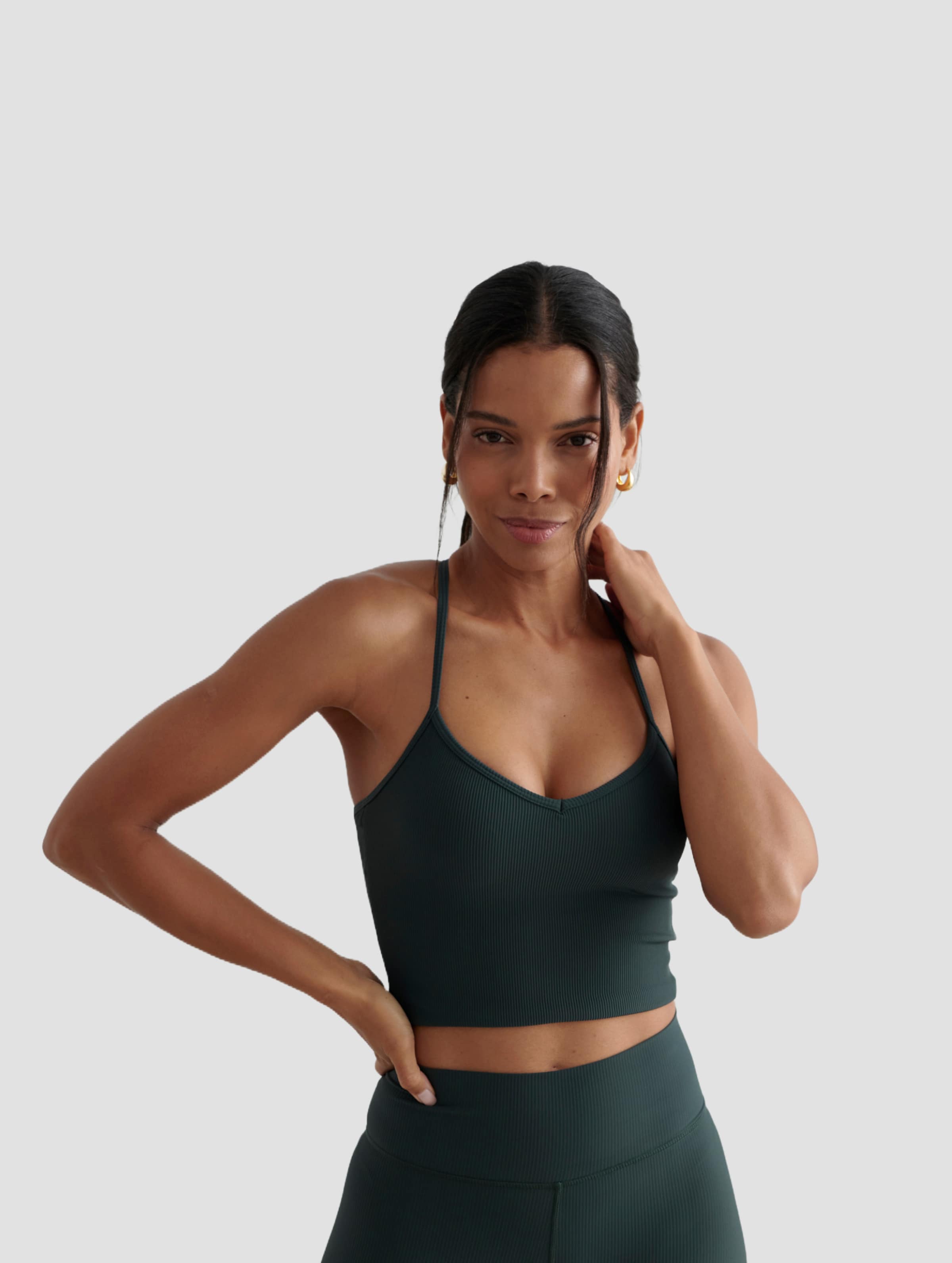 aim'n Ribbed Performance Bralette