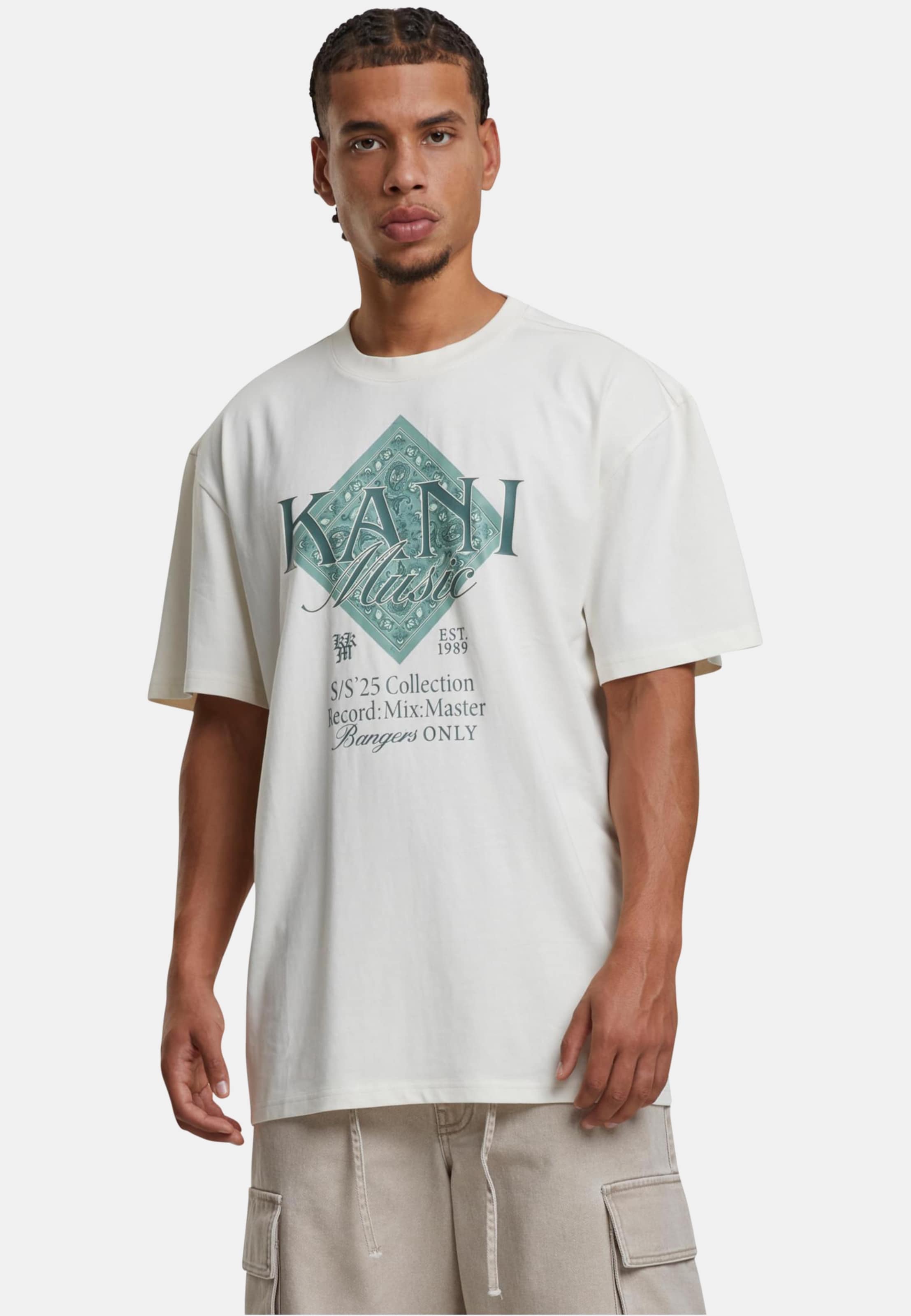 Karl Kani Music Paisley Print T-Shirt