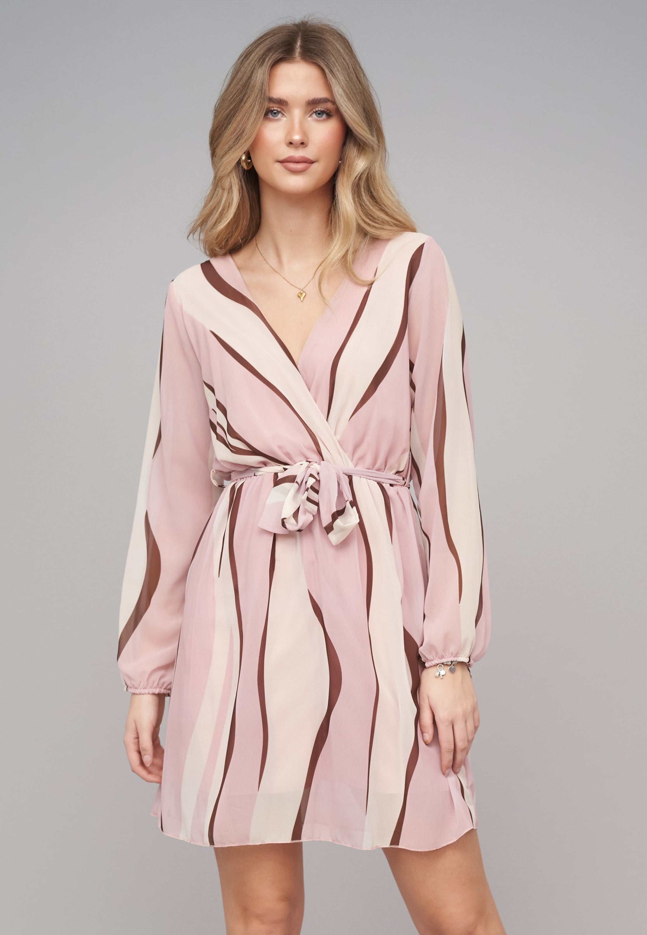 Cloud5ive Long-sleeve Dress Waves