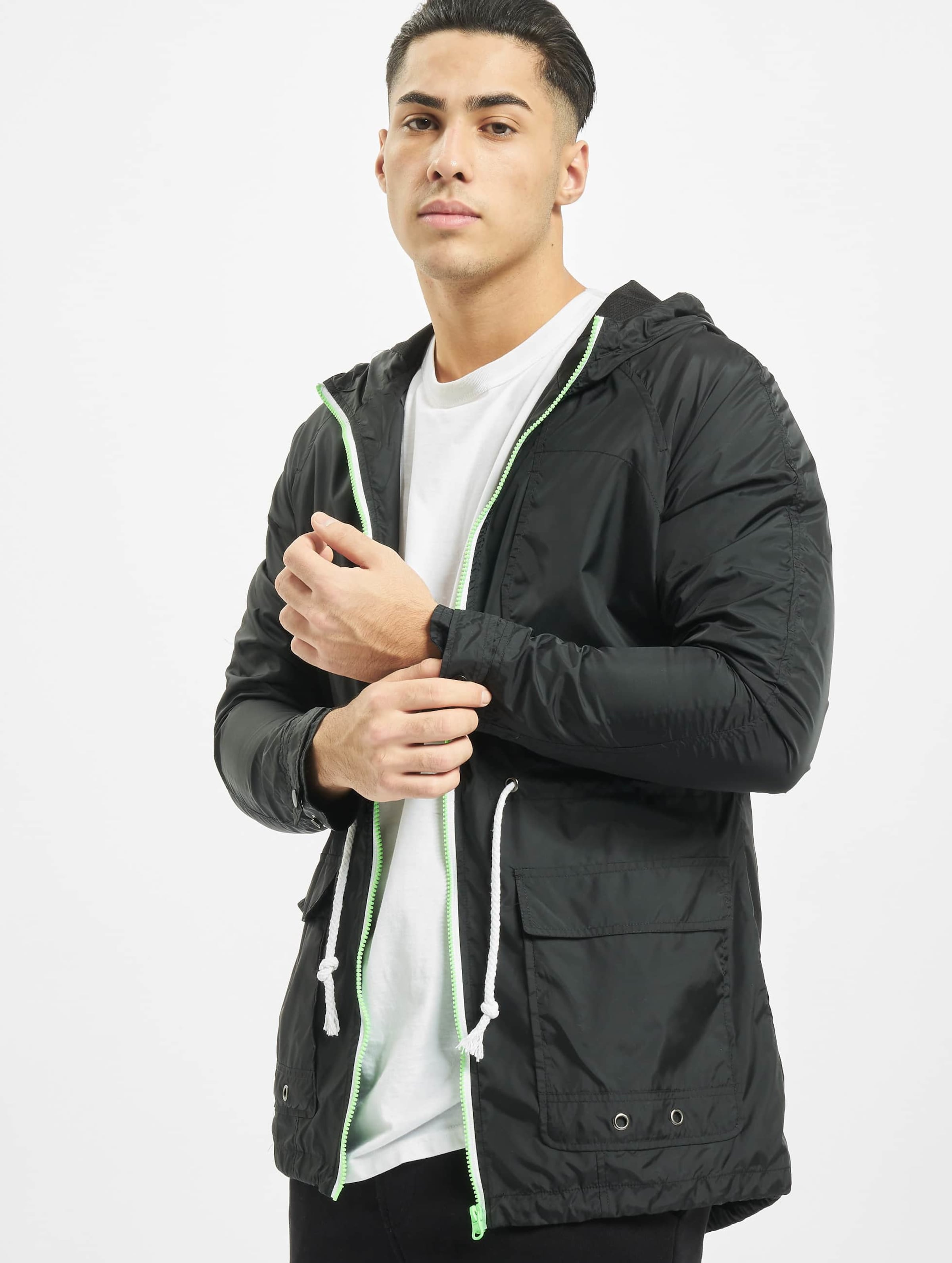 Urban Classics Long Nylon Windbreaker