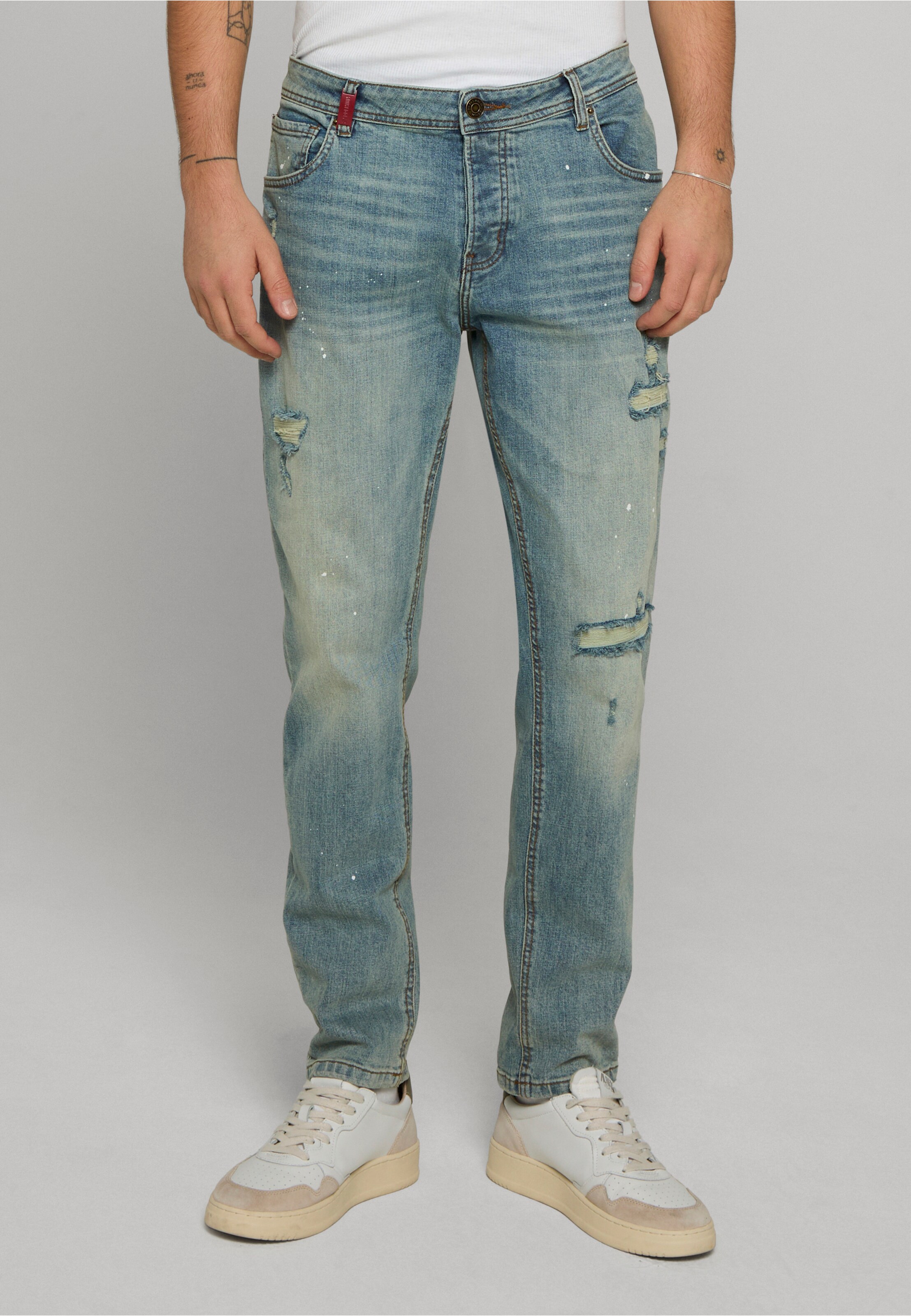 2Y Premium MATEO DESTROYED SLIM FIT JEANS