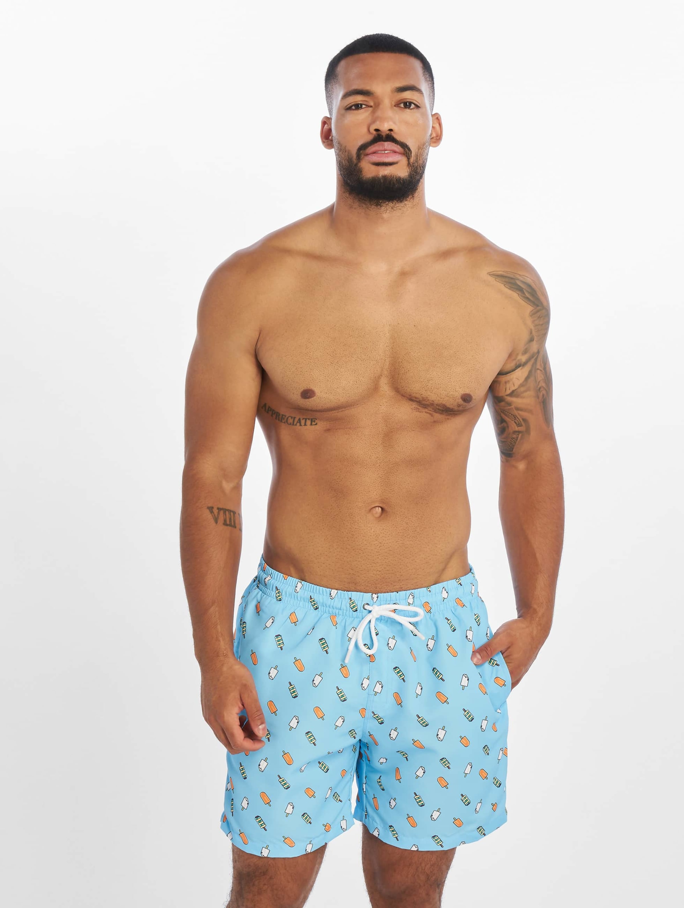 Urban Classics Pattern Swim Short