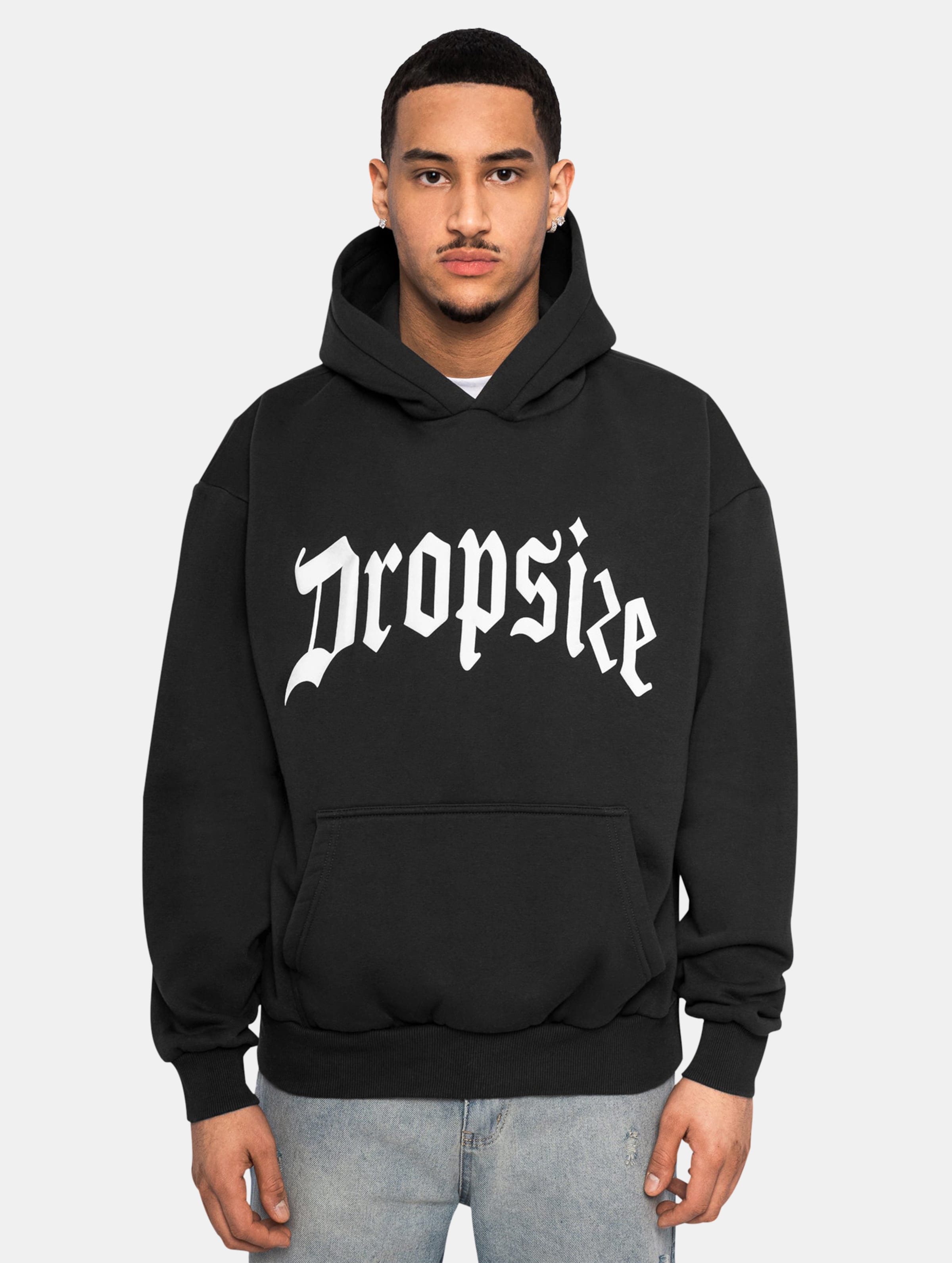 Dropsize Heavy Oversize Puffer Print Hoodie