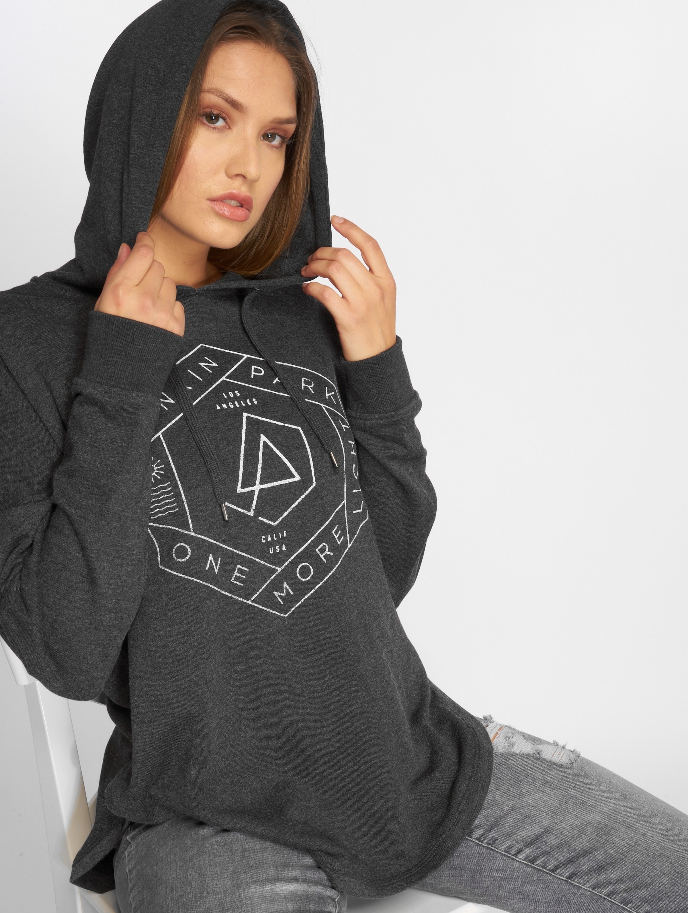 Merchcode Ladies Linkin Park Oml Oversize Hoody