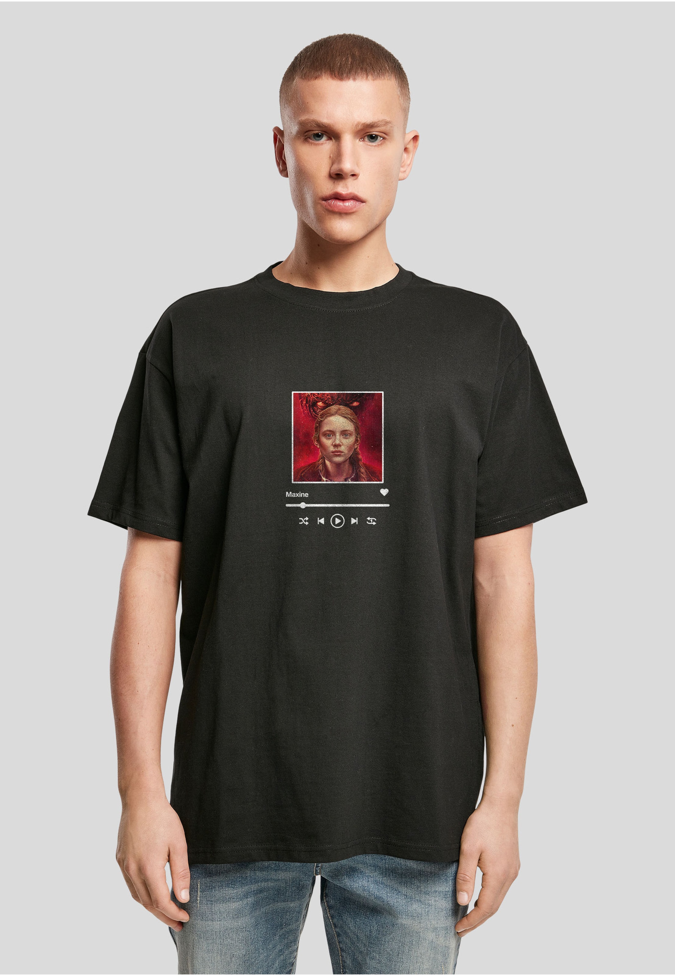 Merchcode Stranger Things Dear Billy Heavy Oversize Tee