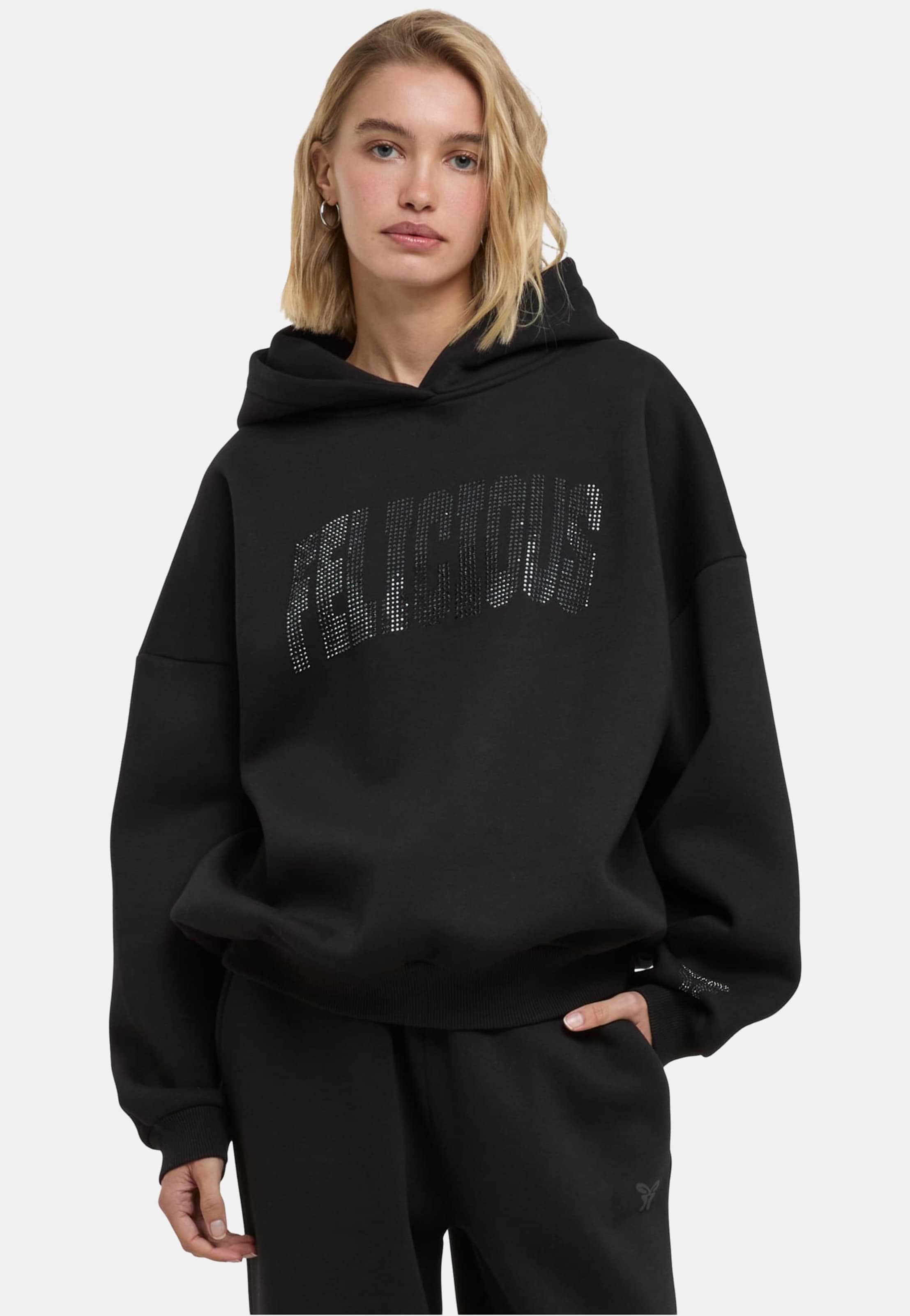 Felicious FELI Hoodie Rhinestones