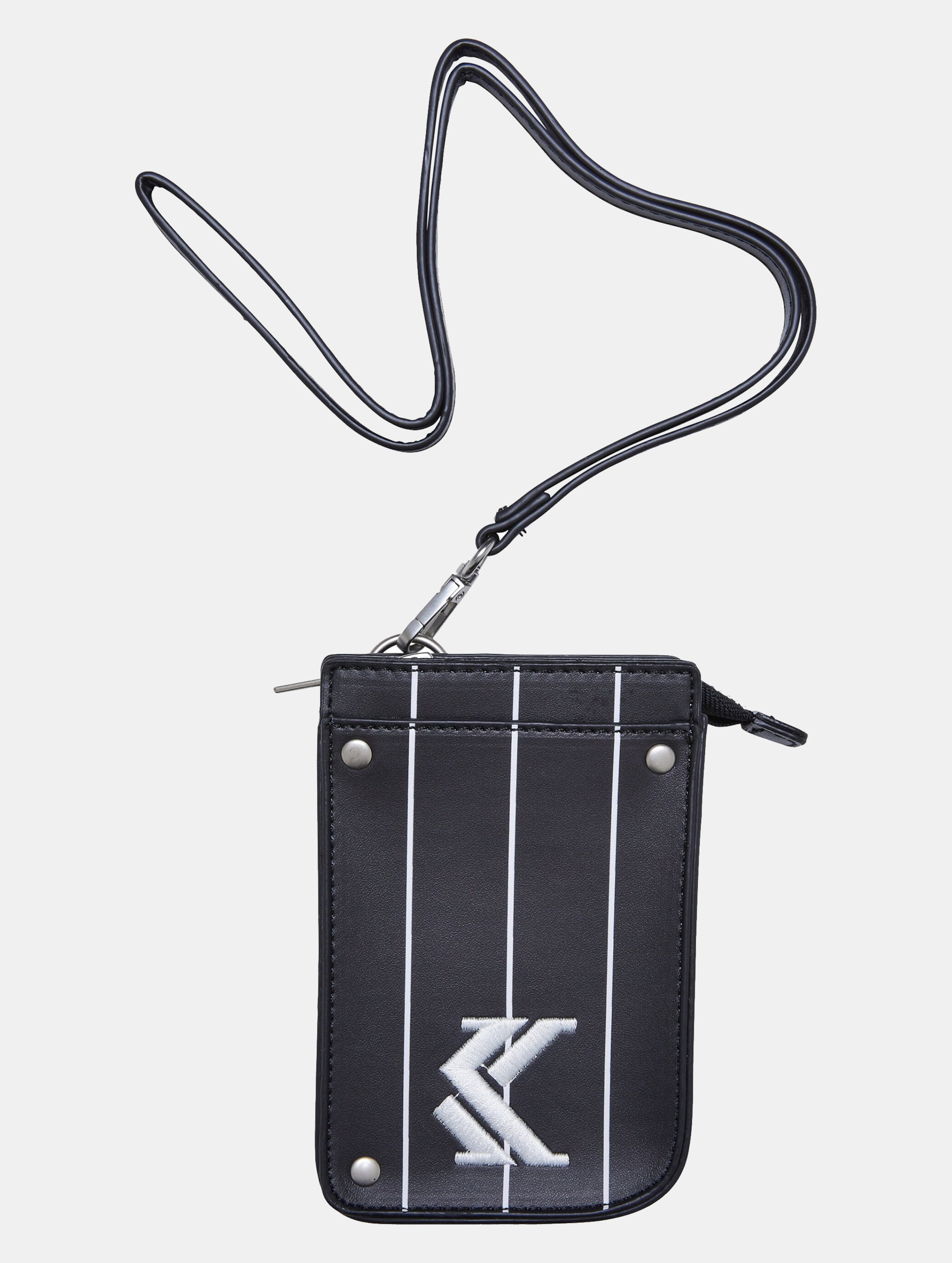 Karl Kani OG Pinstripe Fake Leather small Pouch Bag