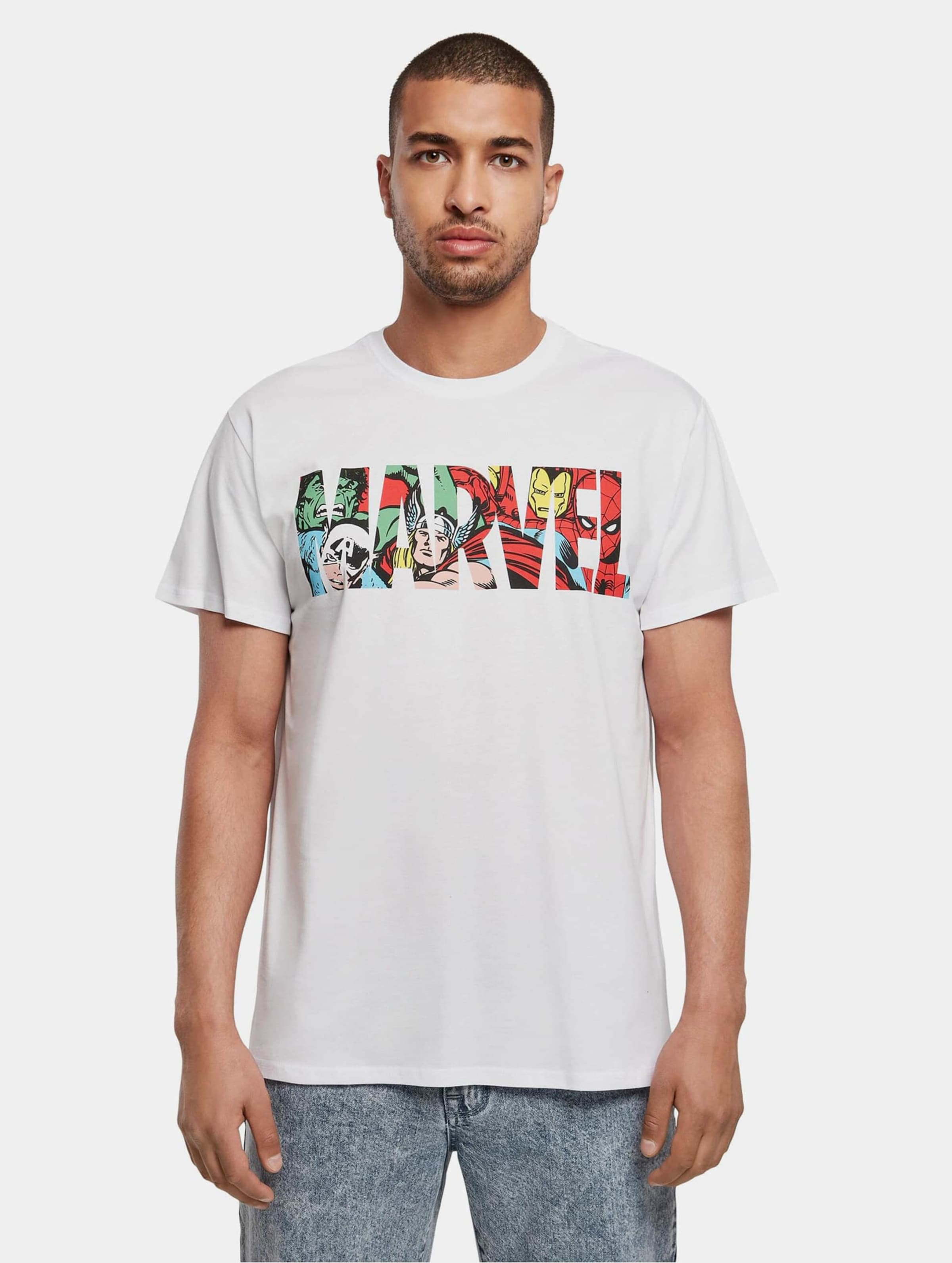 Merchcode Marvel Logo Character Tee