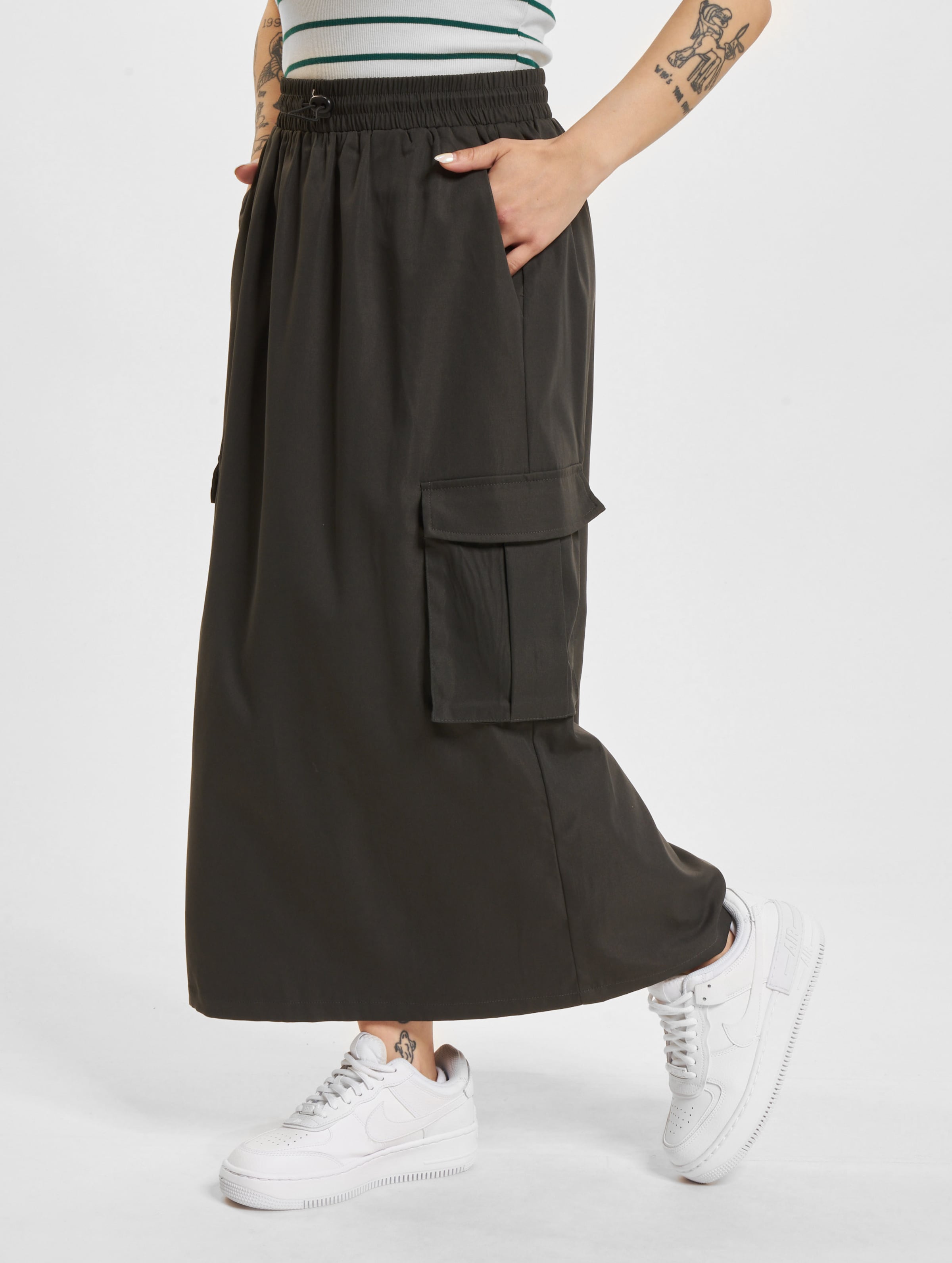 Only Cashi Cargo Long Skirt