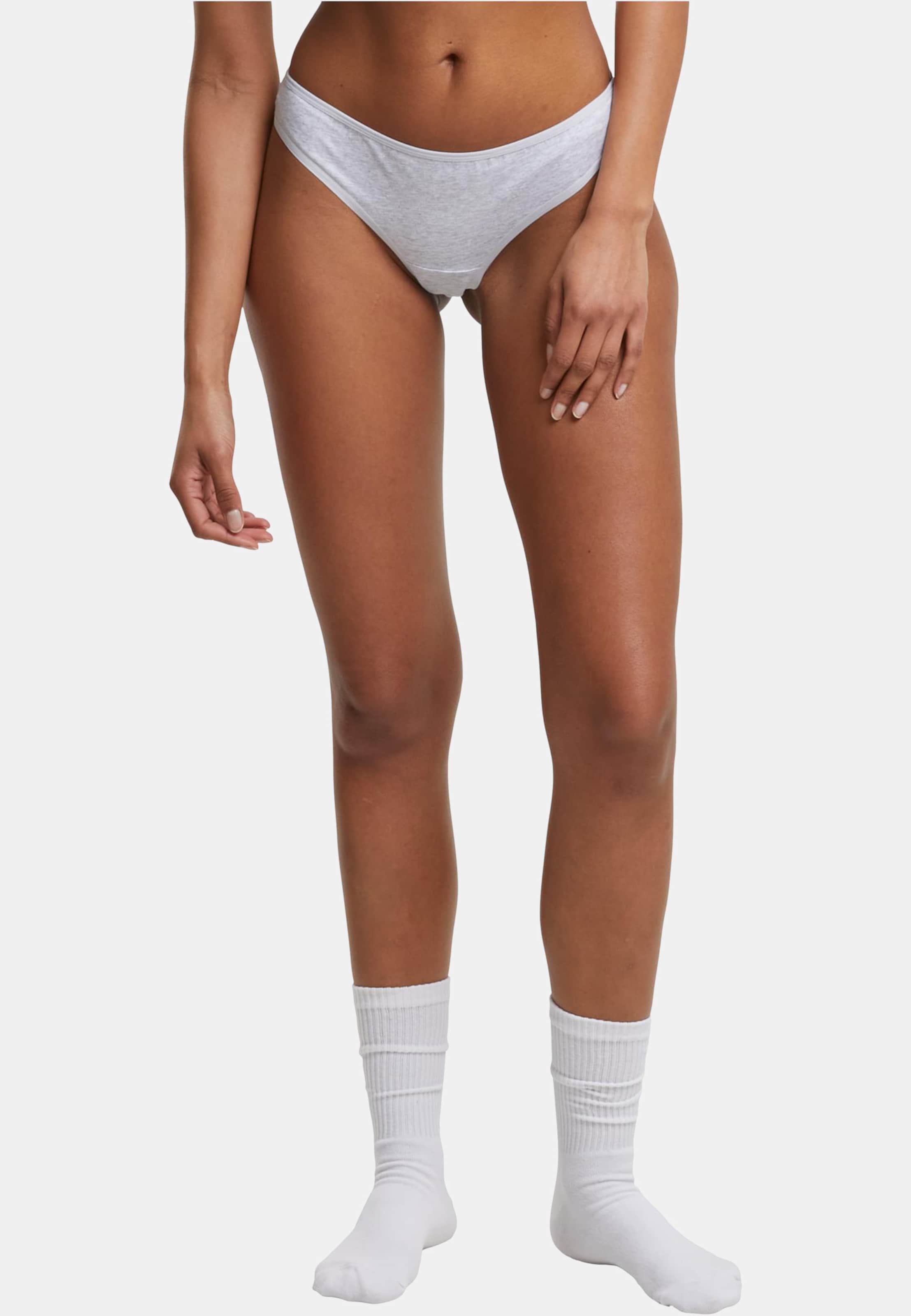 Urban Classics Ladies Basic Cotton Tanga 5-Pack