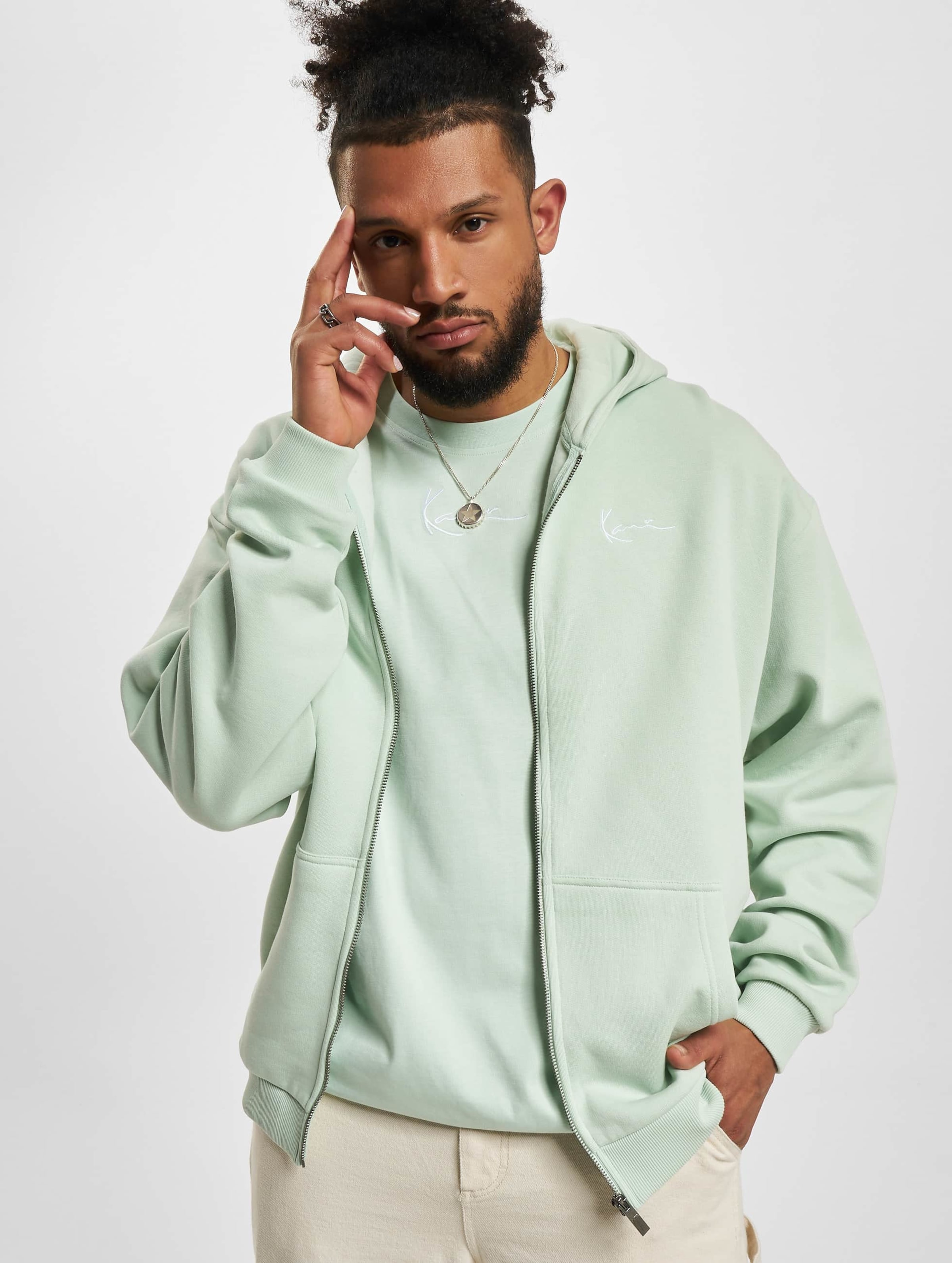 Karl Kani KK Chest Signature Essential Zip Hoodie