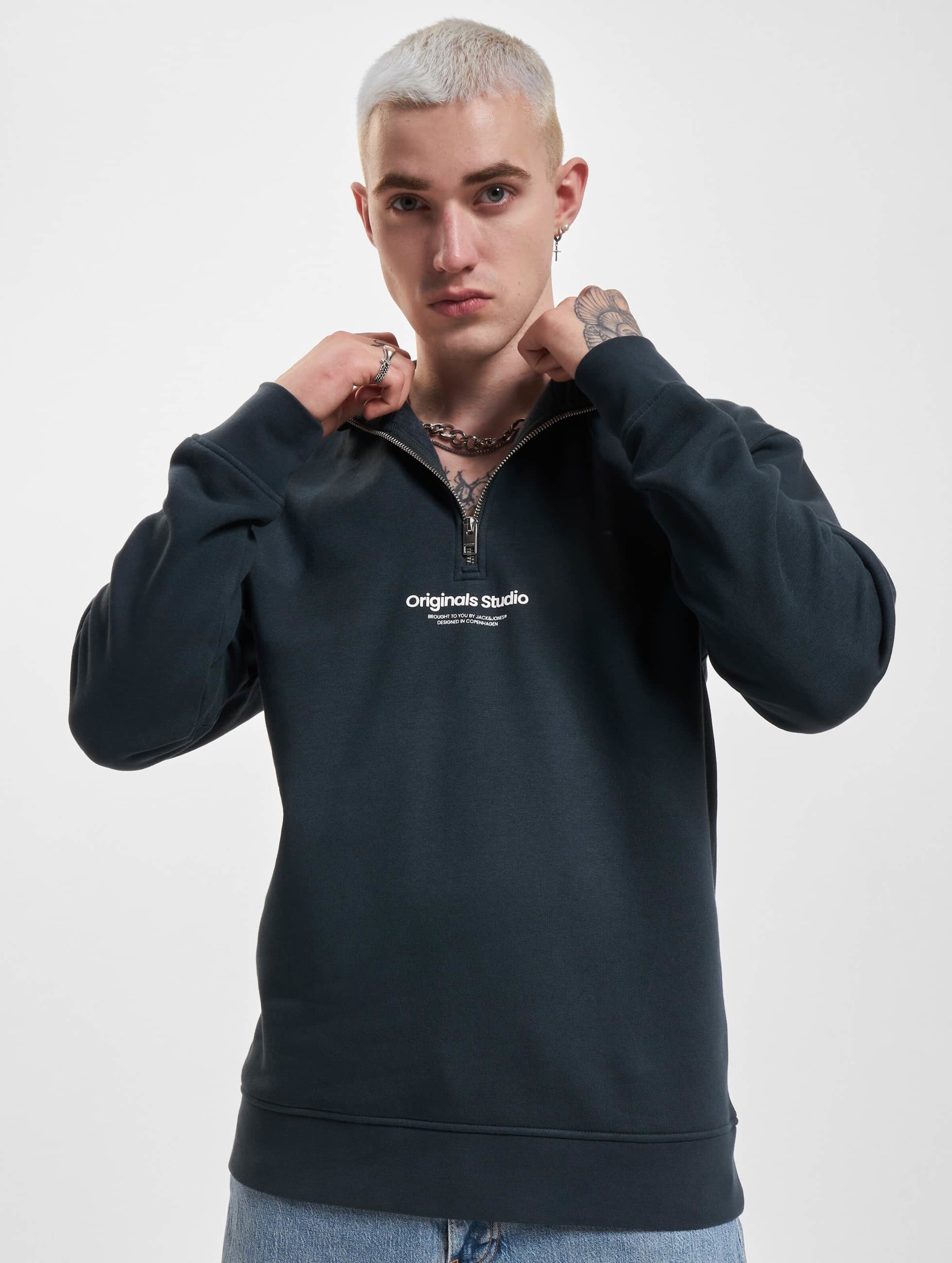 Jack & Jones Vesterbro Quarter Zip Sweatshirt