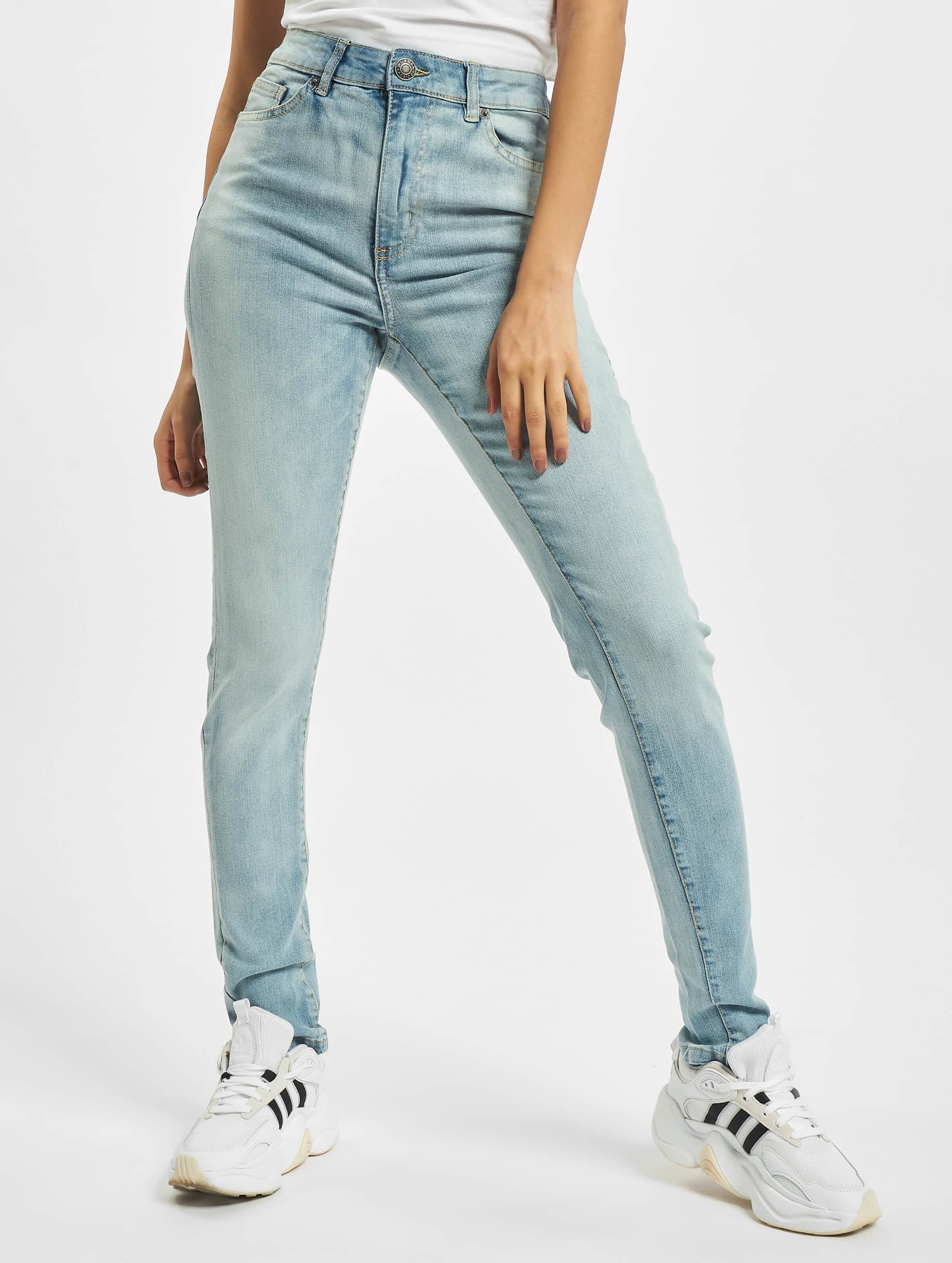 Urban Classics Ladies High Waist Skinny Jeans
