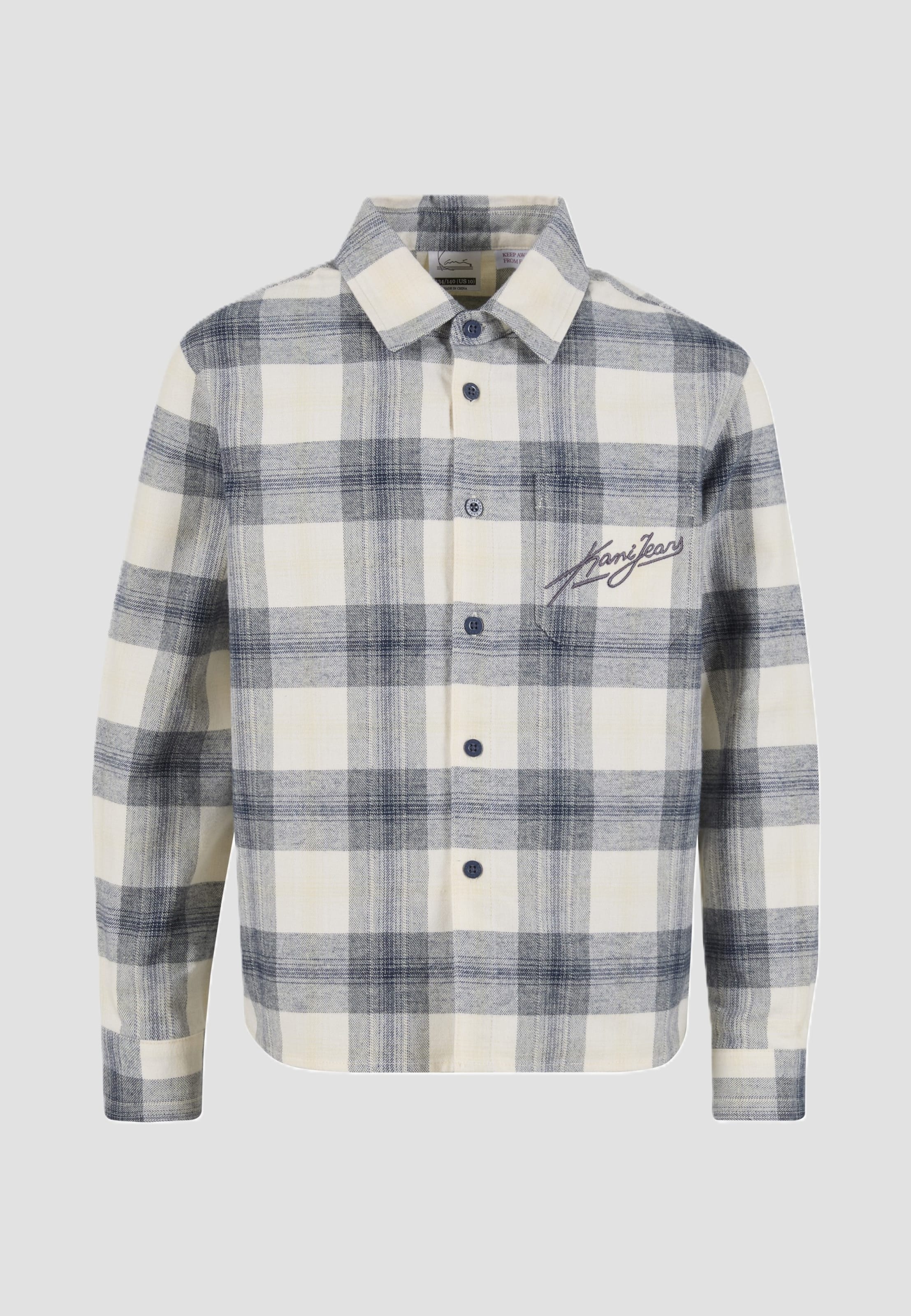 Karl Kani Jeans Check Flannel Shirt Junior