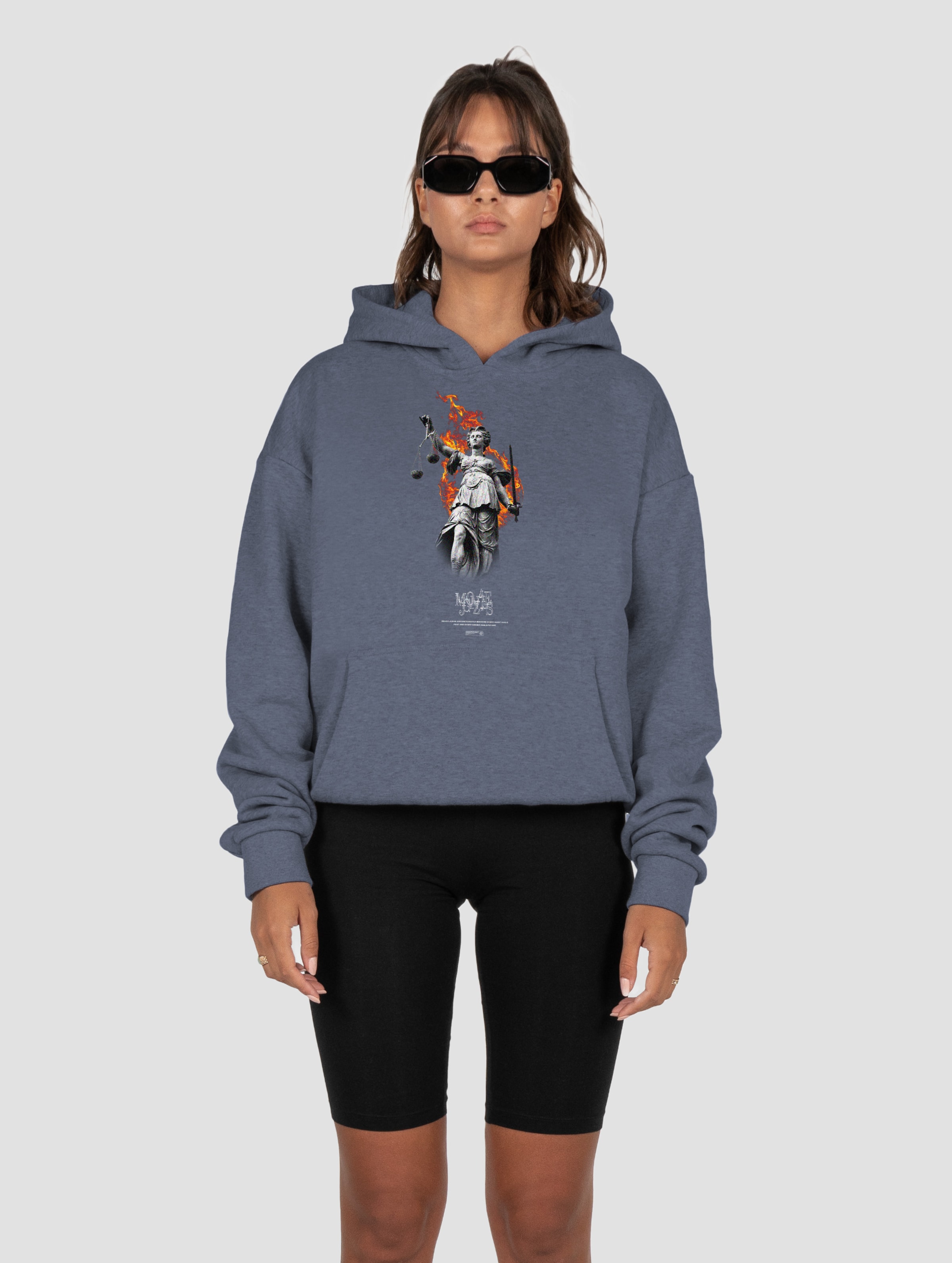 MJ Gonzales Justitia x Ladies Heavy Oversized Hoody