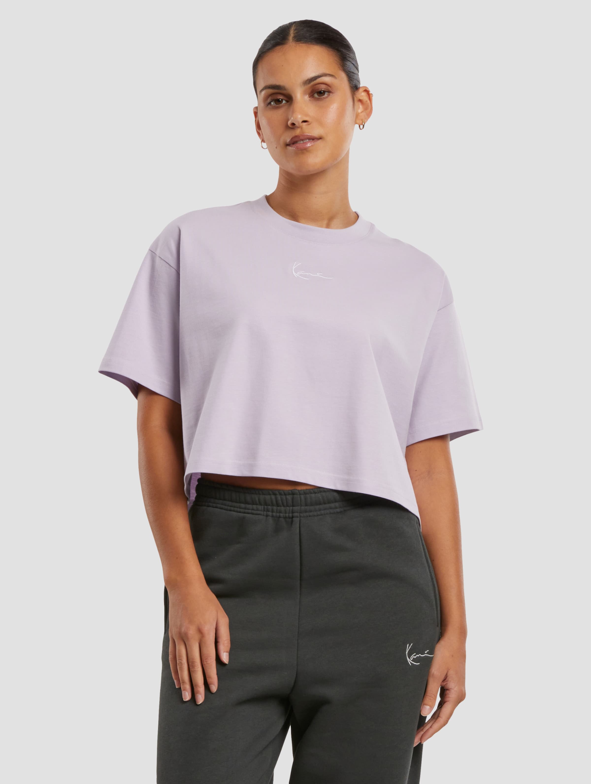 Karl Kani Small Signature Essential Crop T-Shirt