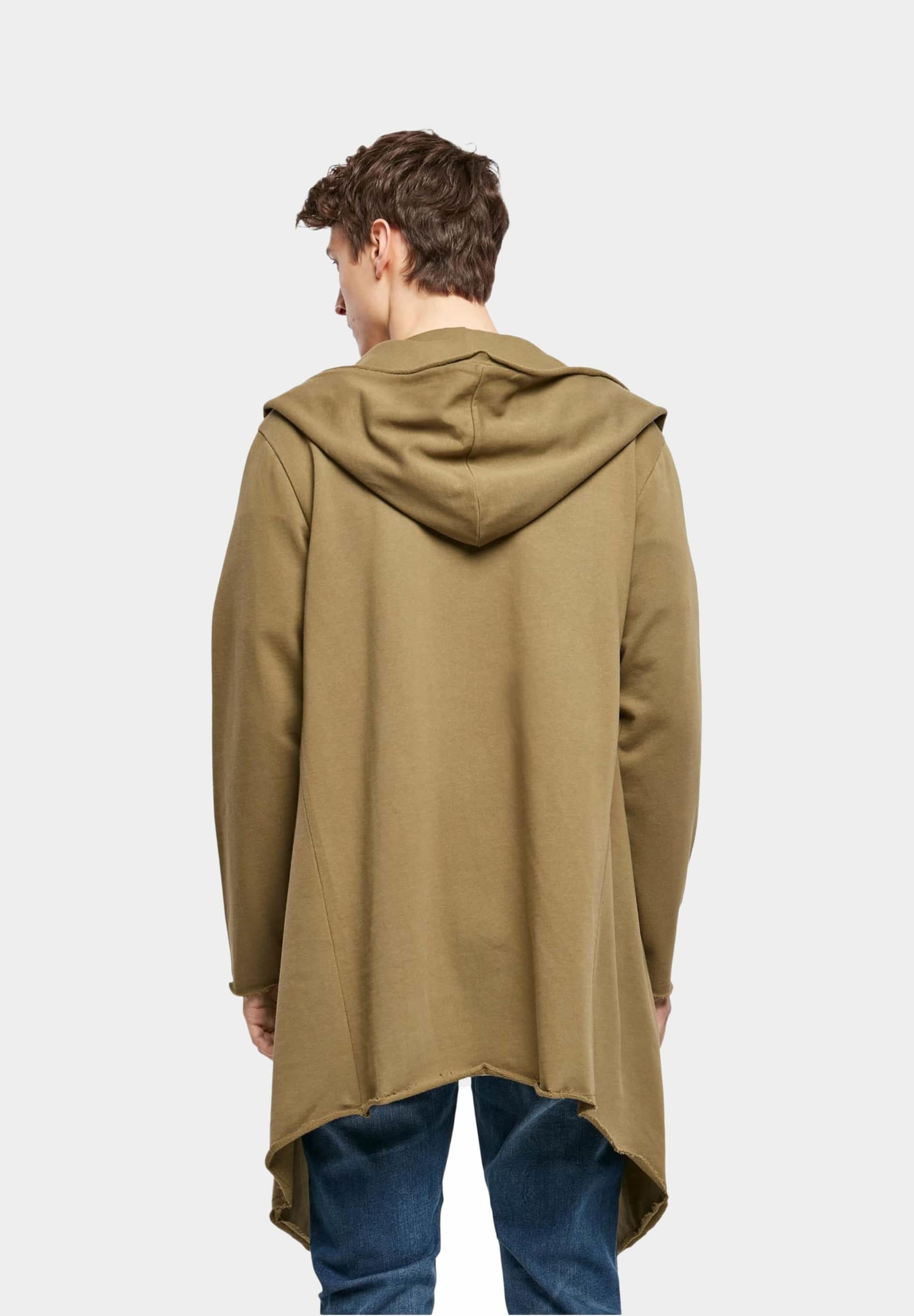 Urban Classics Long Hooded Open Edge Cardigan
