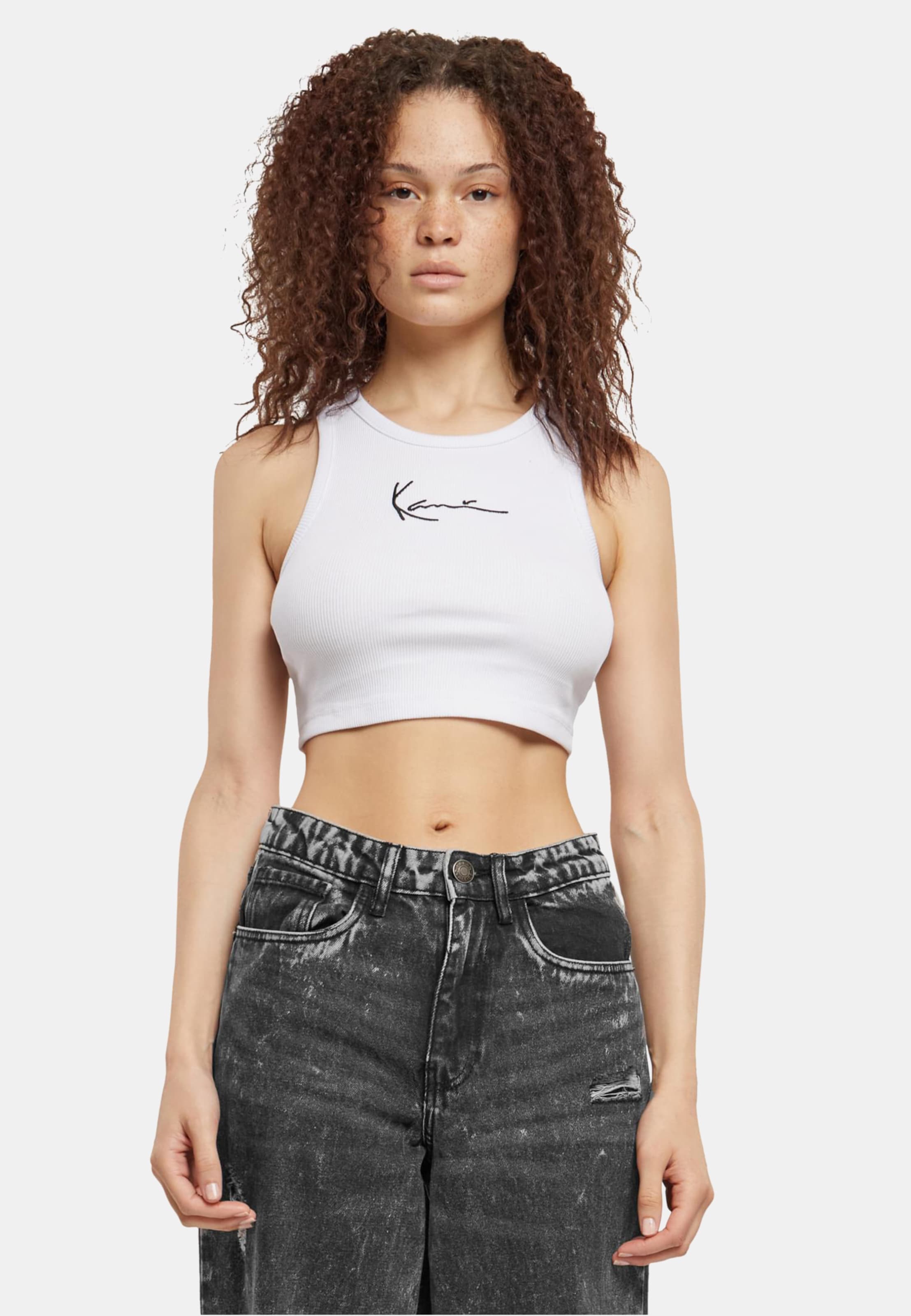 Karl Kani Small Signature Essential Racer Rib Top