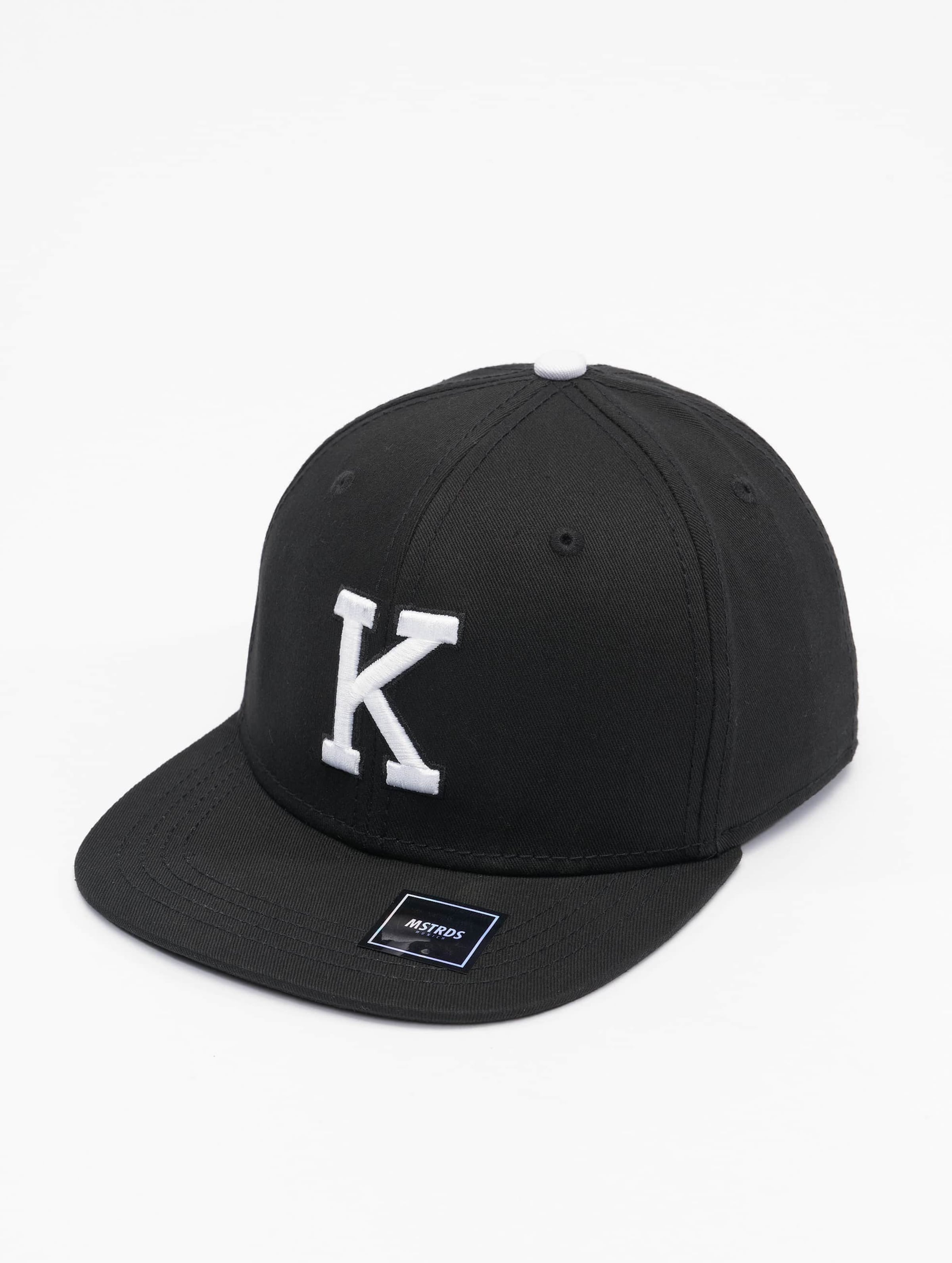MSTRDS K Letter Snapback Cap