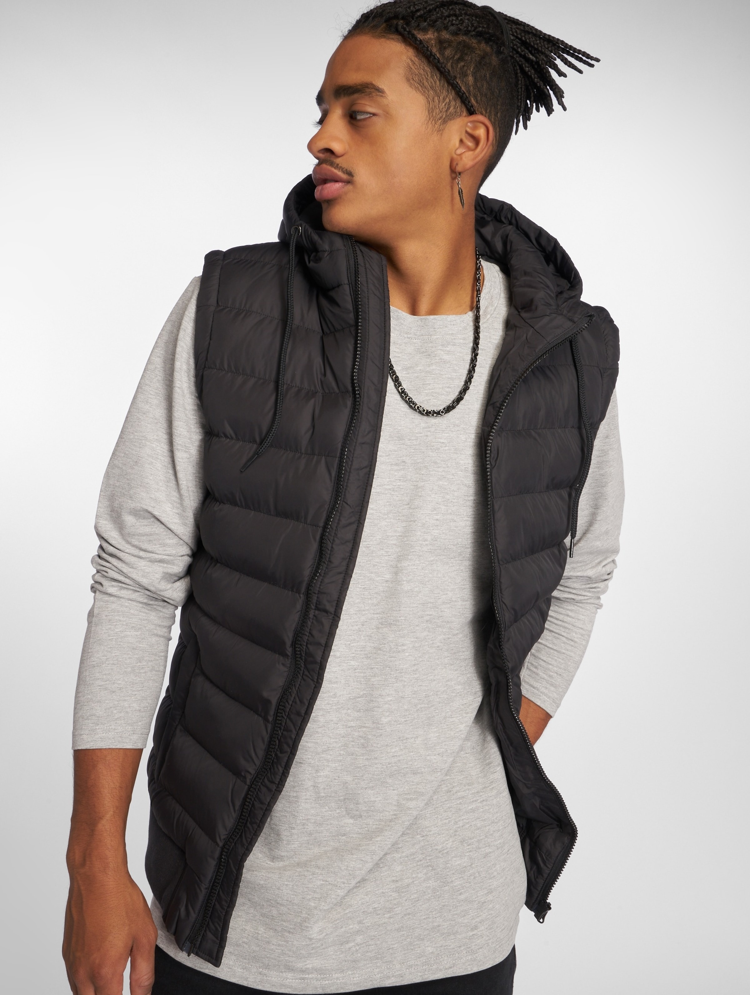 Urban Classics Small Bubble Hooded Vest